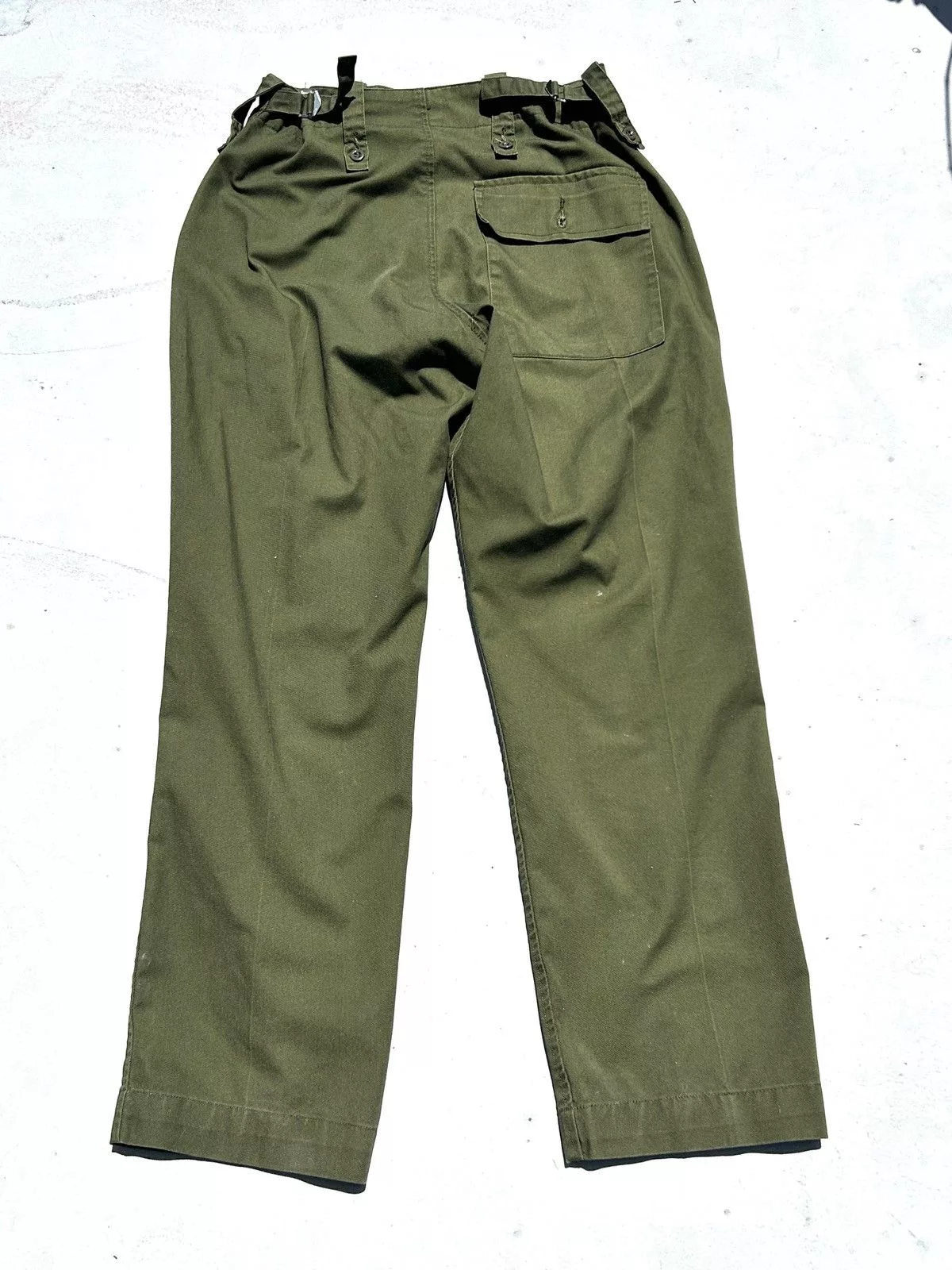 Vintage Casual Pants Vintage Military Surplus Army Fatigues Green