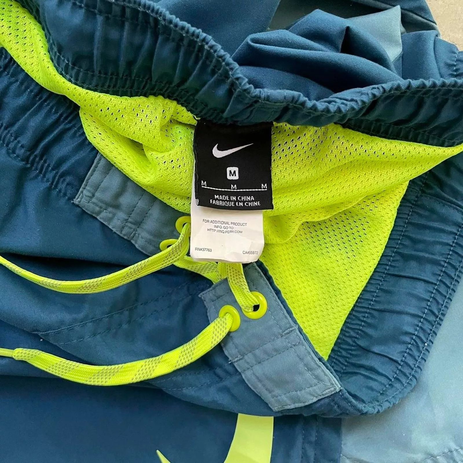 Nike Shorts Nike Blue/Yellow Swim Shorts