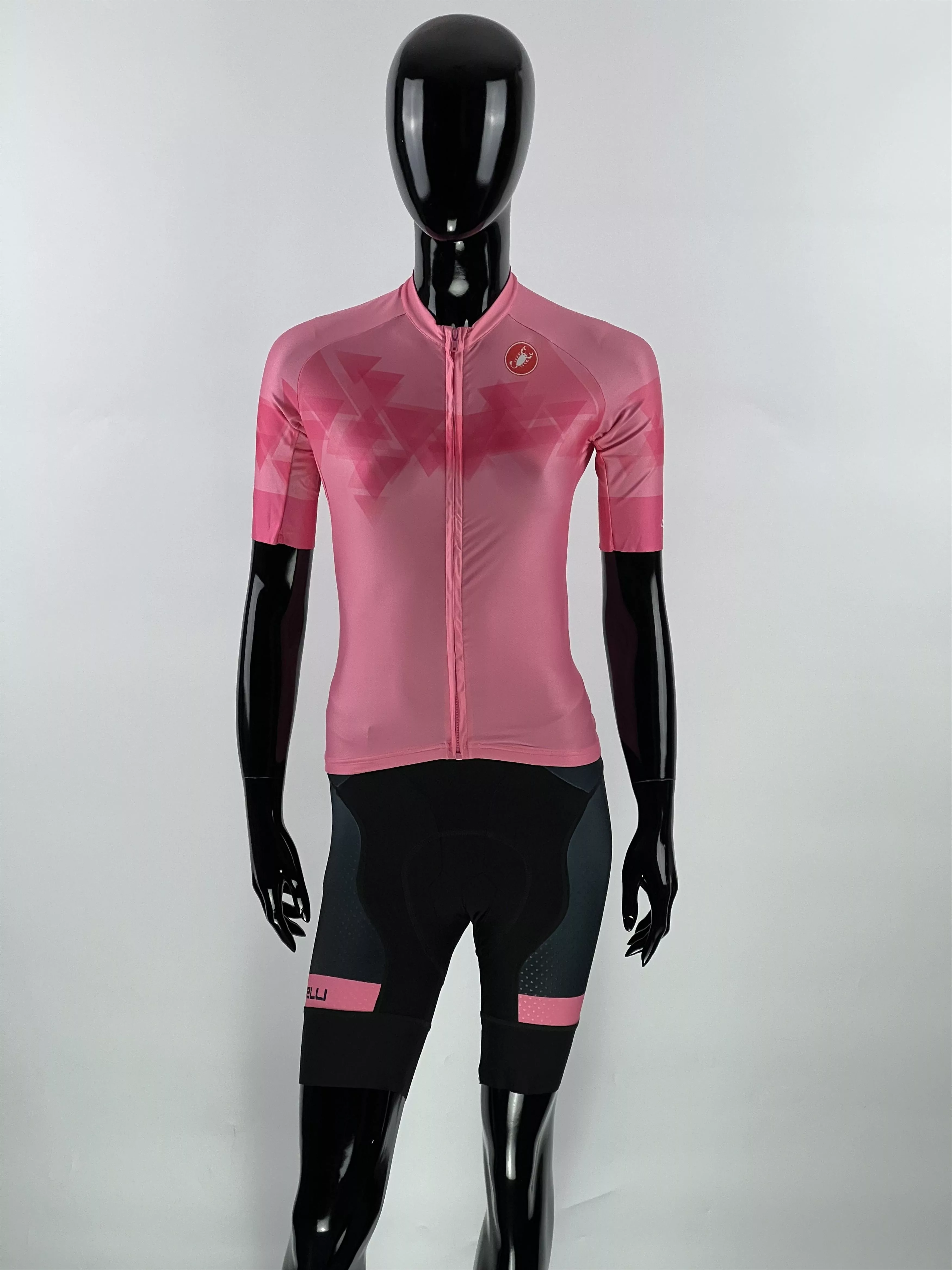 Rapha Jumpsuits Rapha × Sports Specialties Castelli Rosso Corsa Cycling Suit Jersey Shorts Size XS/S Black Sportswear