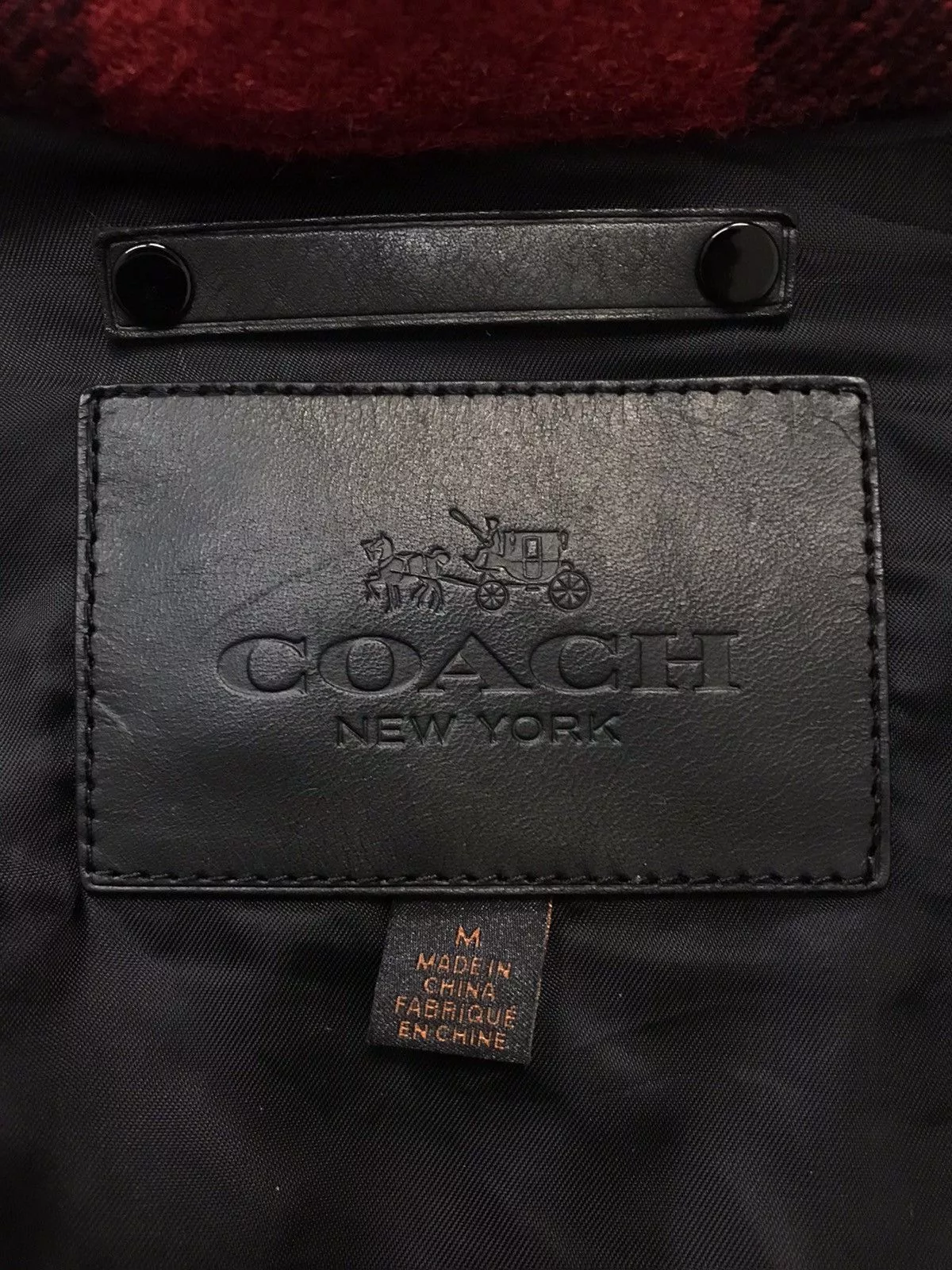 Coach Light Jackets Coach MultiPocket Wool Button Jacket