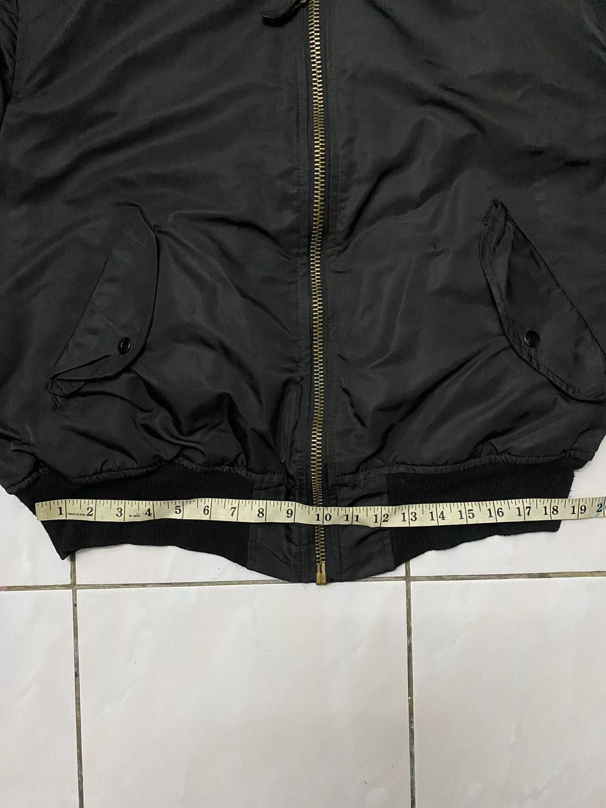 Alpha Industries Bombers Alpha Industries × Vintage Alpha Industries Bomber Jacket MA-1 Black