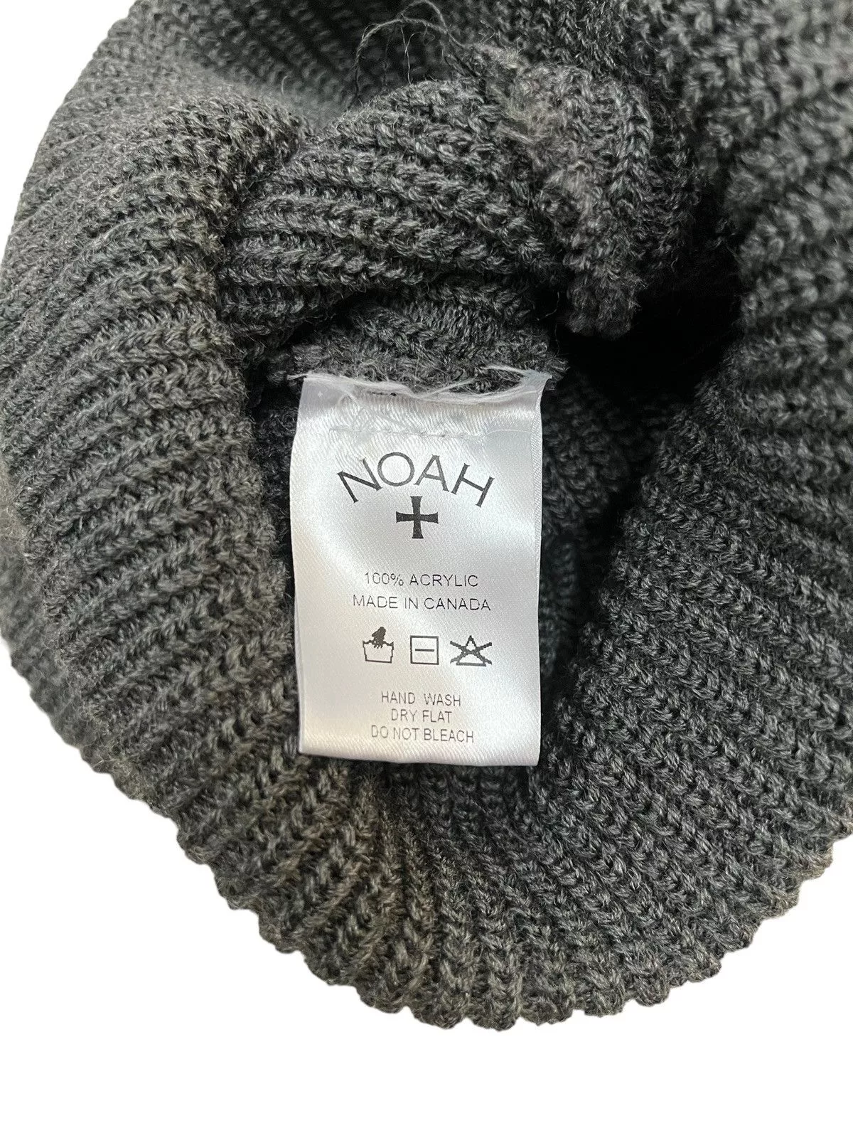Noah Hats Noah Core Logo Beanies Gray