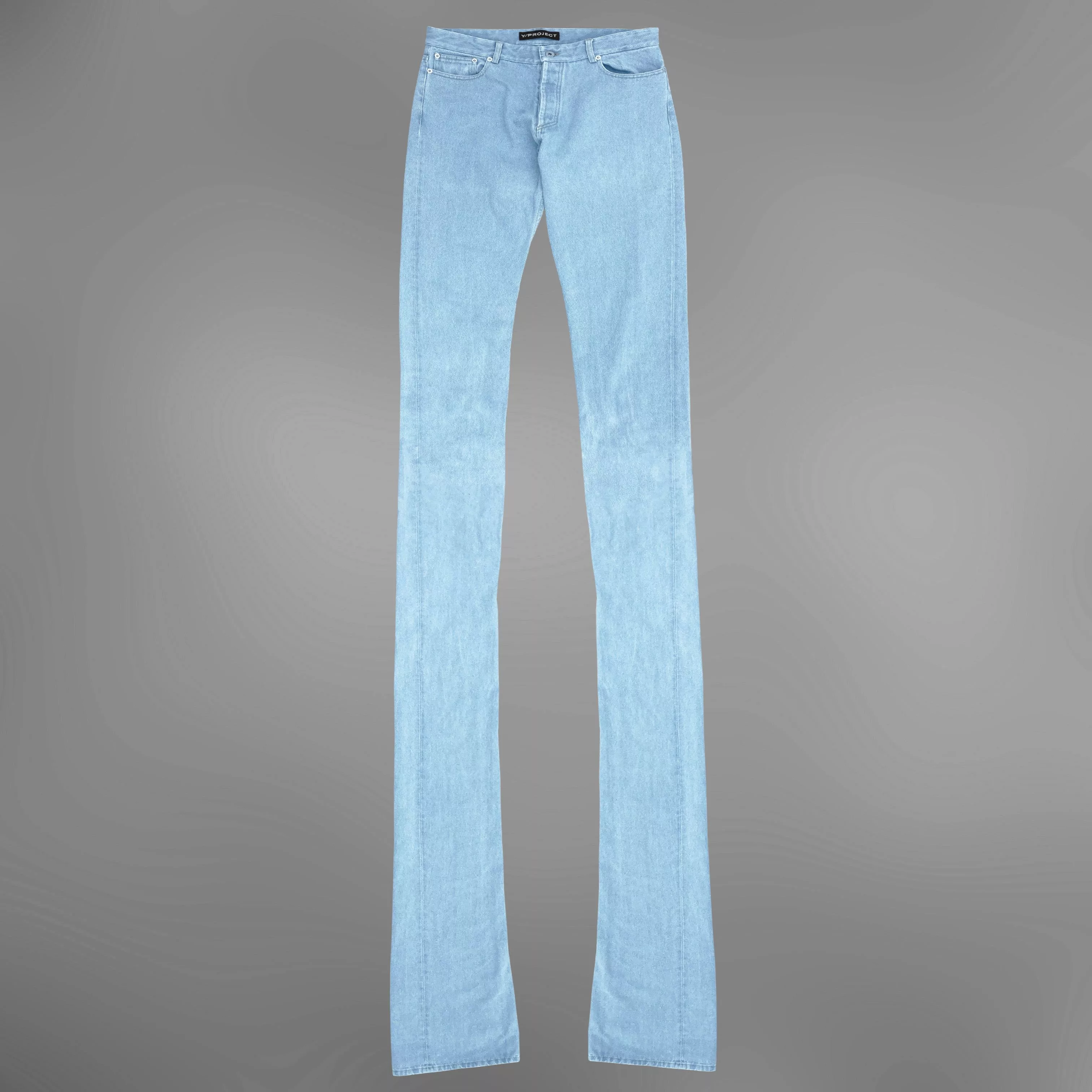 Y/Project Denim Y/Project Extended 7 Feet Light Wash Denim Blue