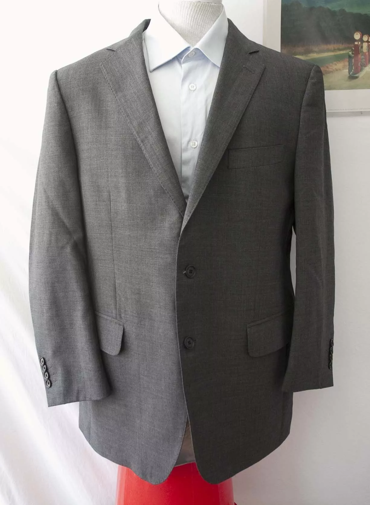 Etro Blazers Etro Milano Jacket Sport Coat Size 56 /44US Dark Gray Wool