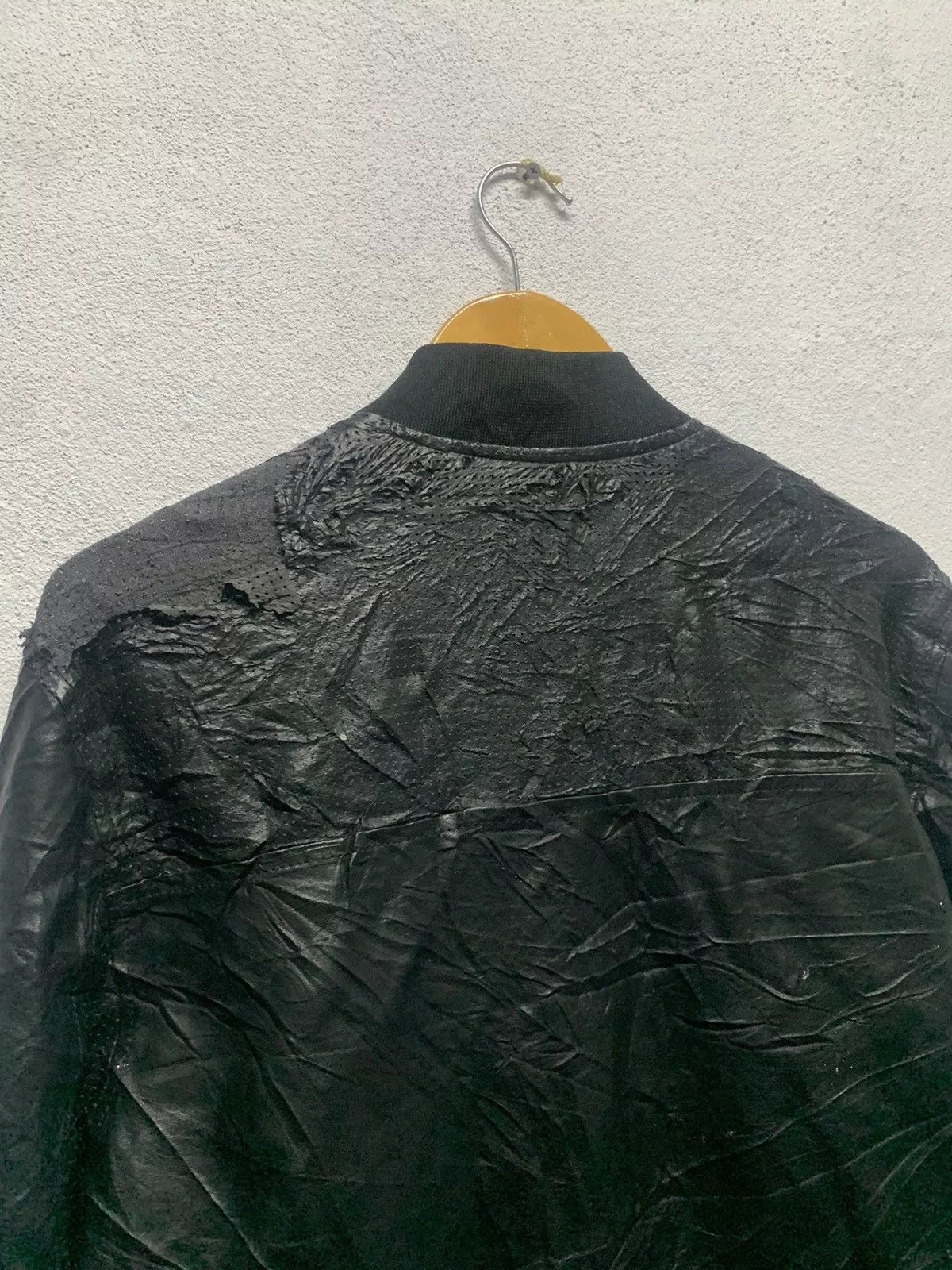 Guess Leather Jackets Guess Leather Jacket Black Avant-Garde