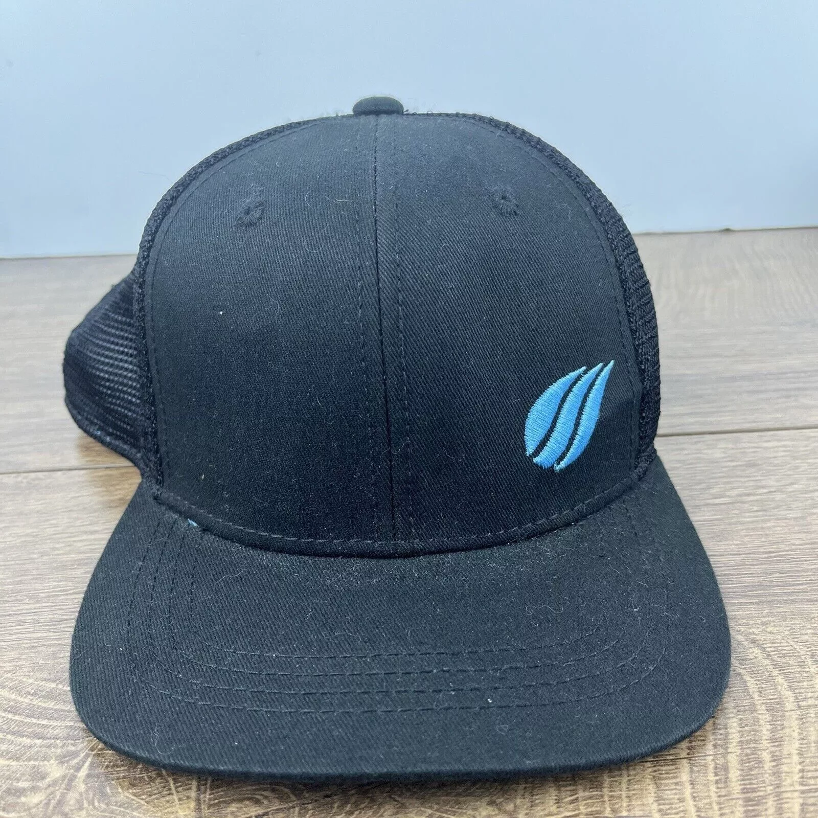 Other Hats Other Blue Wave Hat Blue Wave Adjustable Hat Black Hat Adult Fit B