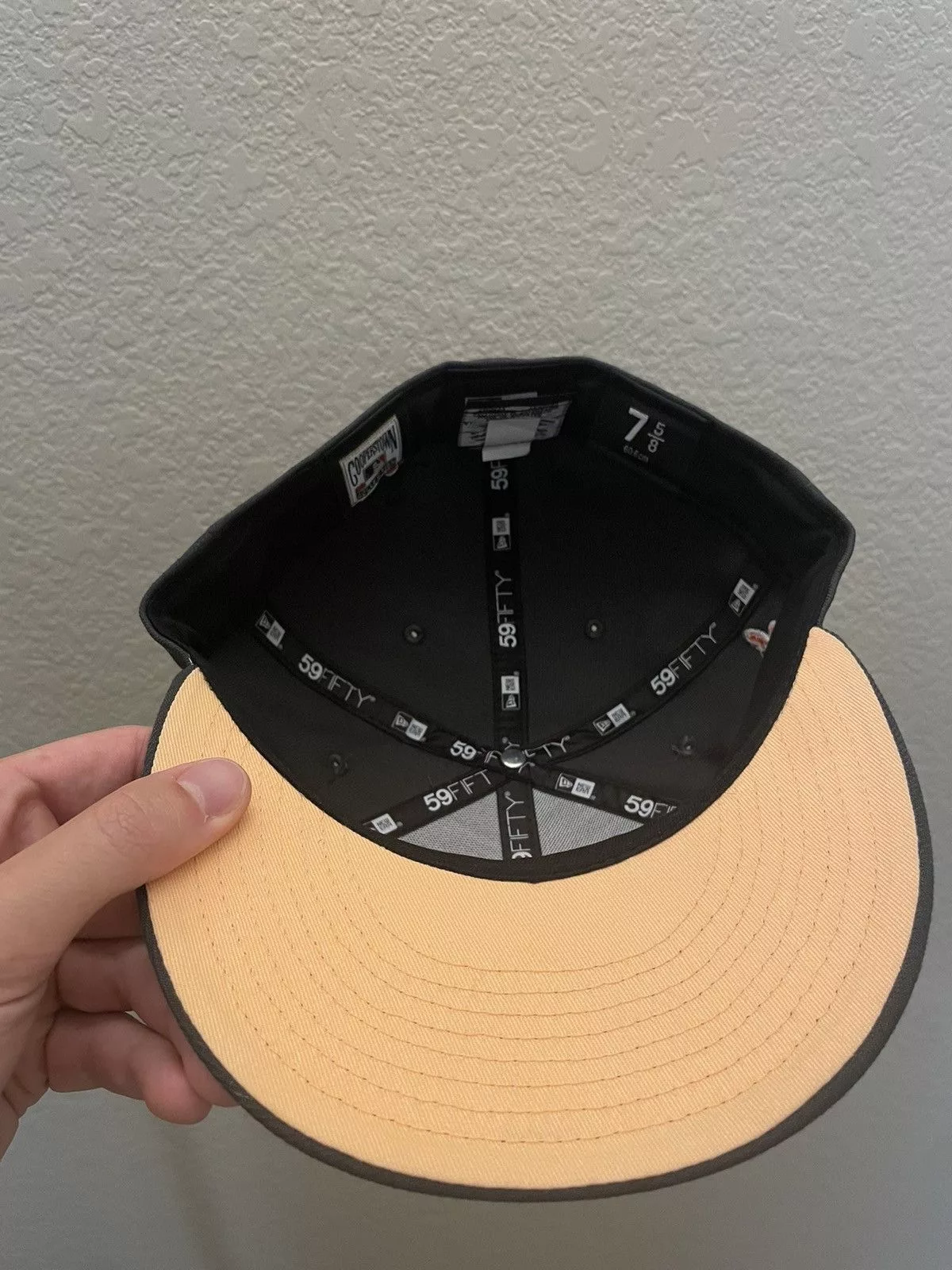 Other Hats Other Capanova Marlins Fitted 7 5/8 Gray