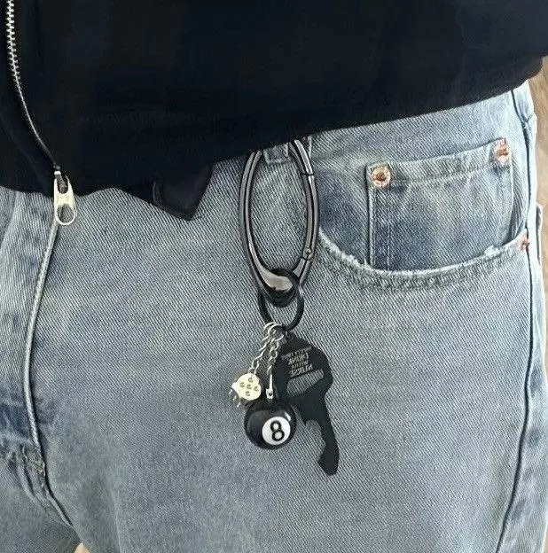 Other Miscellaneous Other Full Set Black Carabiner Keychain