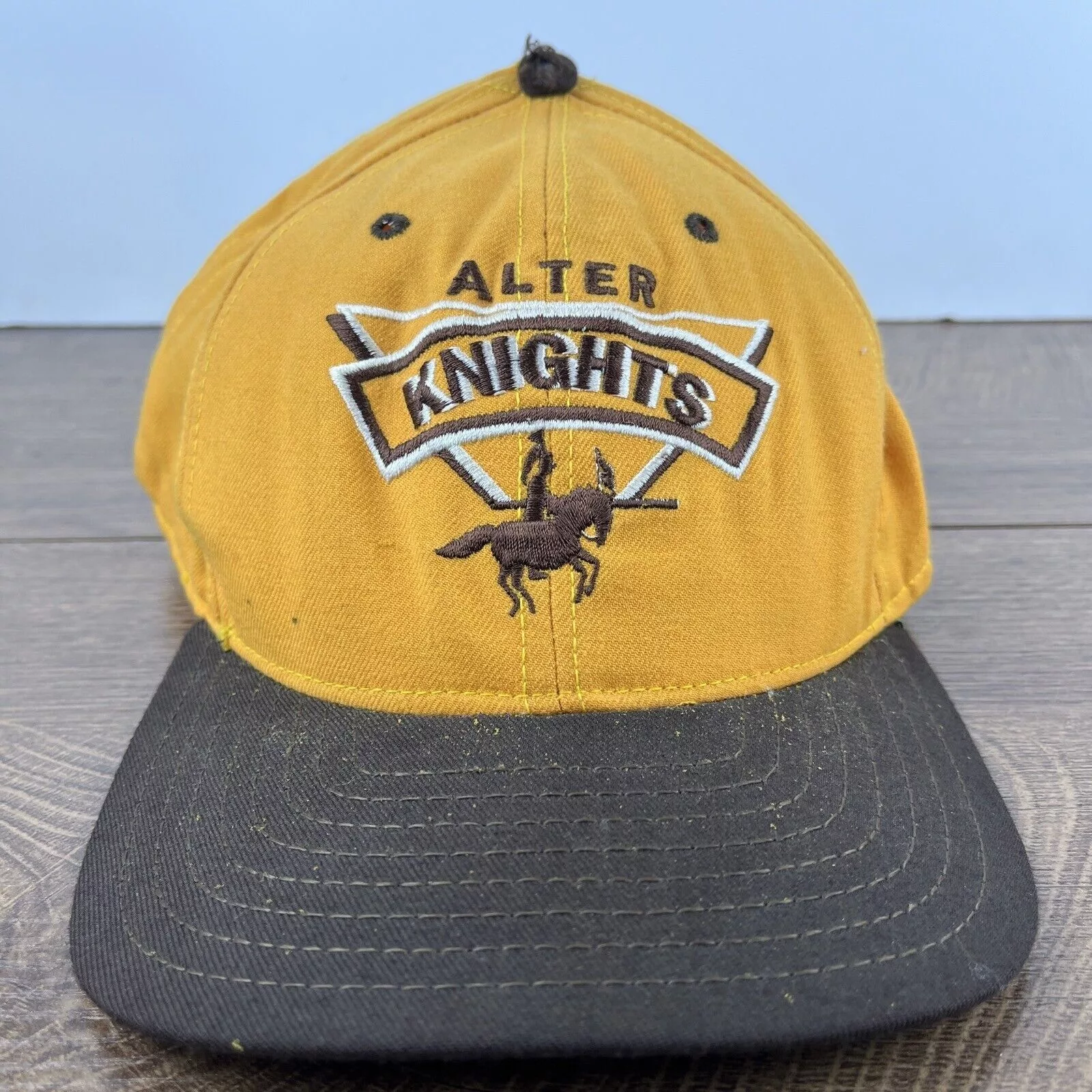 Other Hats Other Alter Knights Hat Alter High School Yellow Hat Adjustable Ad