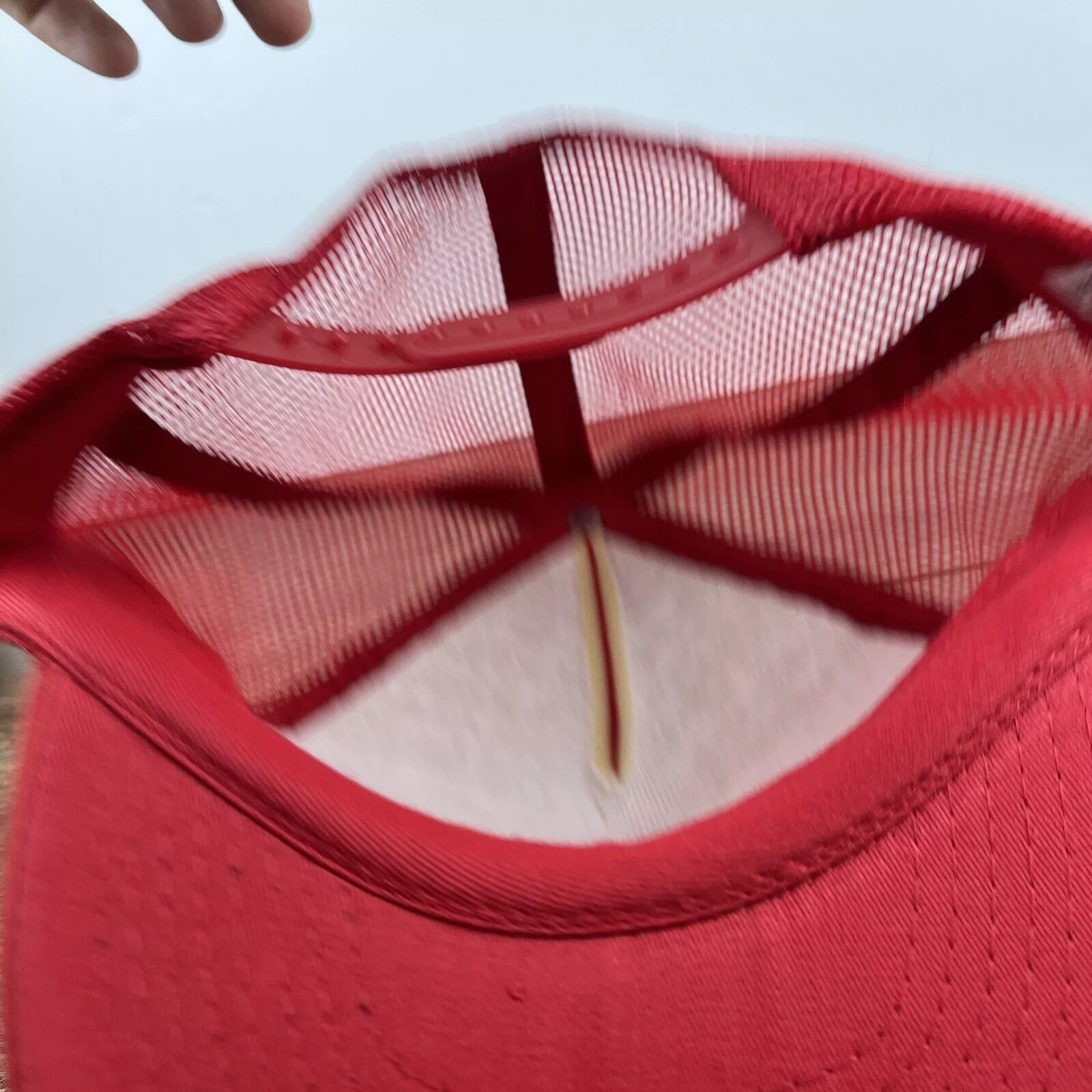 Other Hats Other CAP Snapback Hat Red Hat Adjustable Adult Size Hat Red Cap