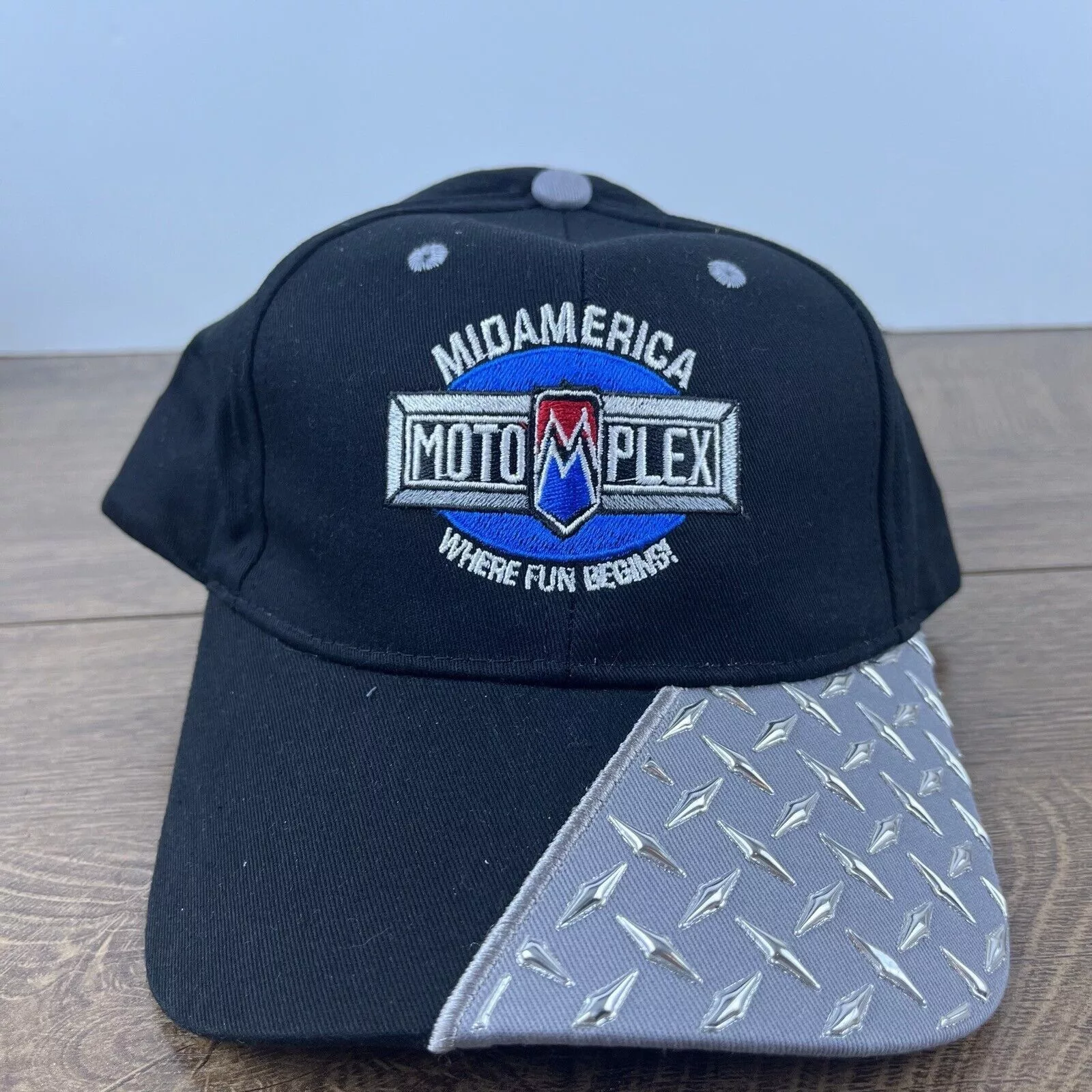Other Hats Other Mid America Moto Plex Hat Black Cap Hat Adjustable Hat Black