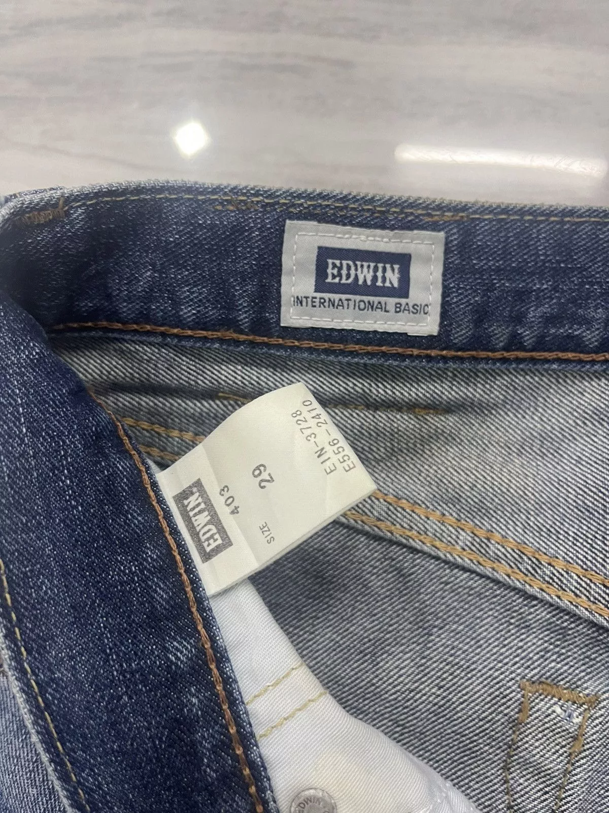Edwin Denim Vintage Edwin Jeans streetwear Blue