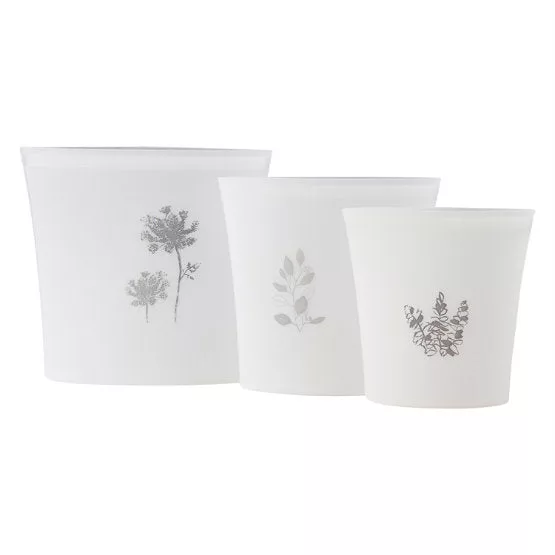WHITE MULTI REUSABLE SILICONE BAG S3