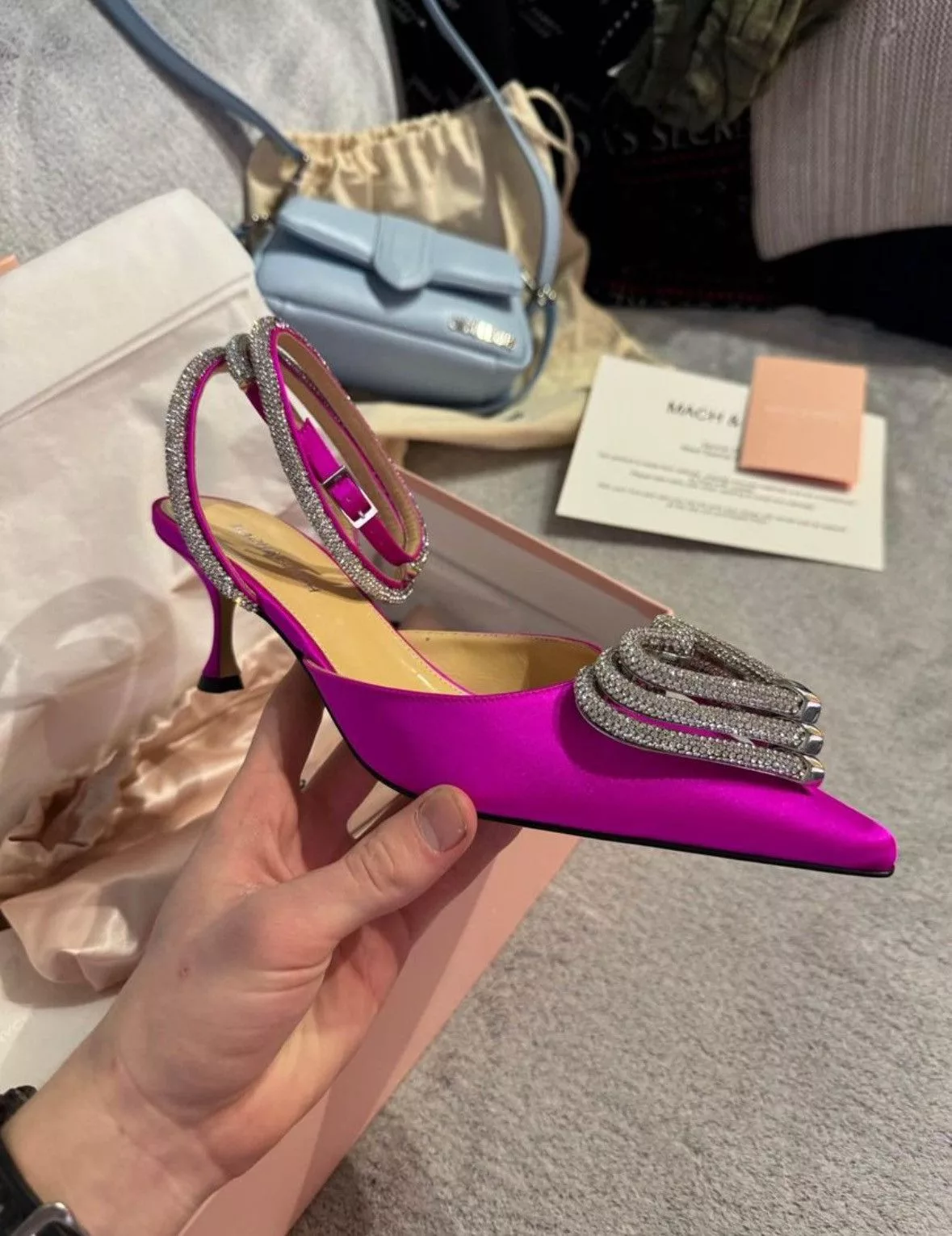 MACH & MACH Heels Pink