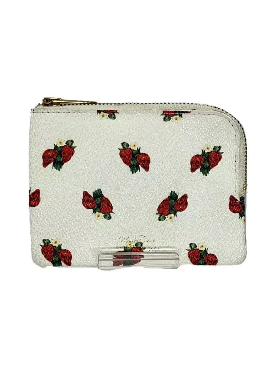 Undercover Wallets Undercover Floral Coin Case White