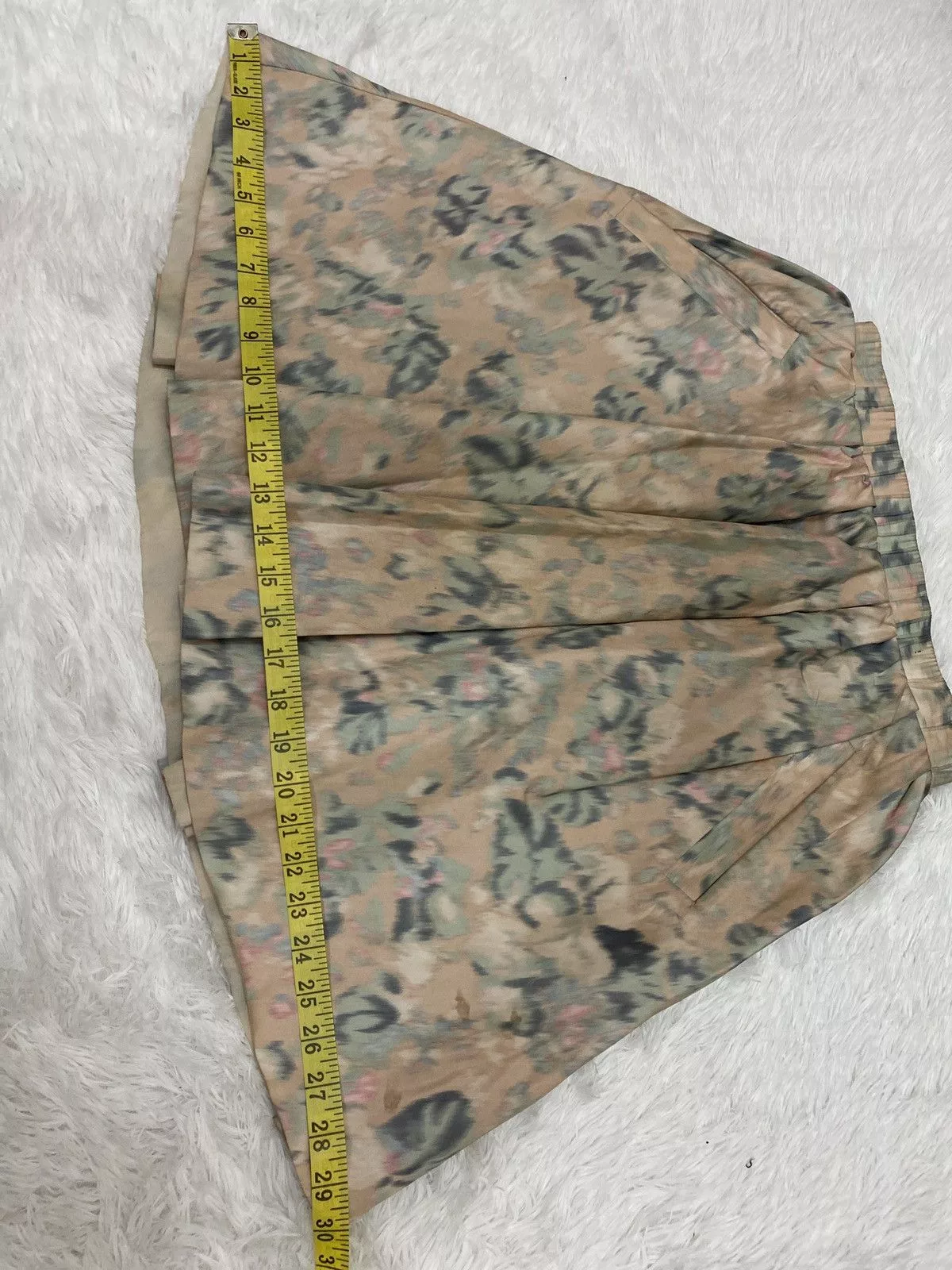 Acne Studios Midi Skirts Acne Studios PSS12 ACNE Romantic Print Multi