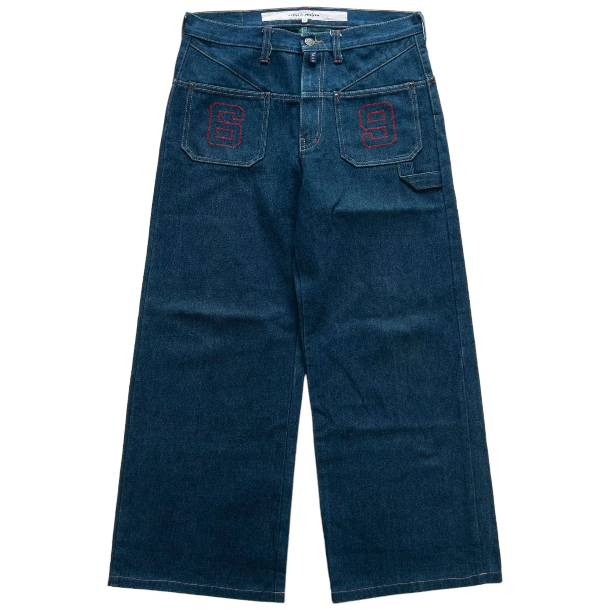 Marithe + Francois Girbaud Denim Vintage Marithe + Francois Girbaud Reverse Jeans Size W32 Blue