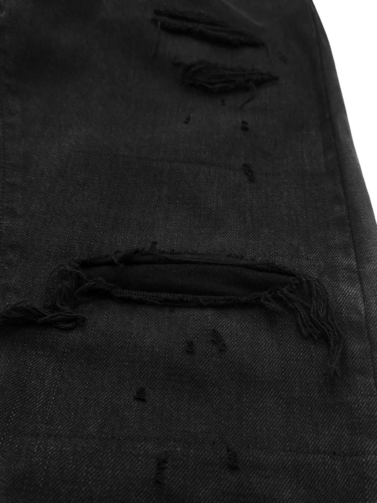 Visvim Denim Visvim SS20 Dmgd 12D17 Social Sculpture Distressed Denim Black