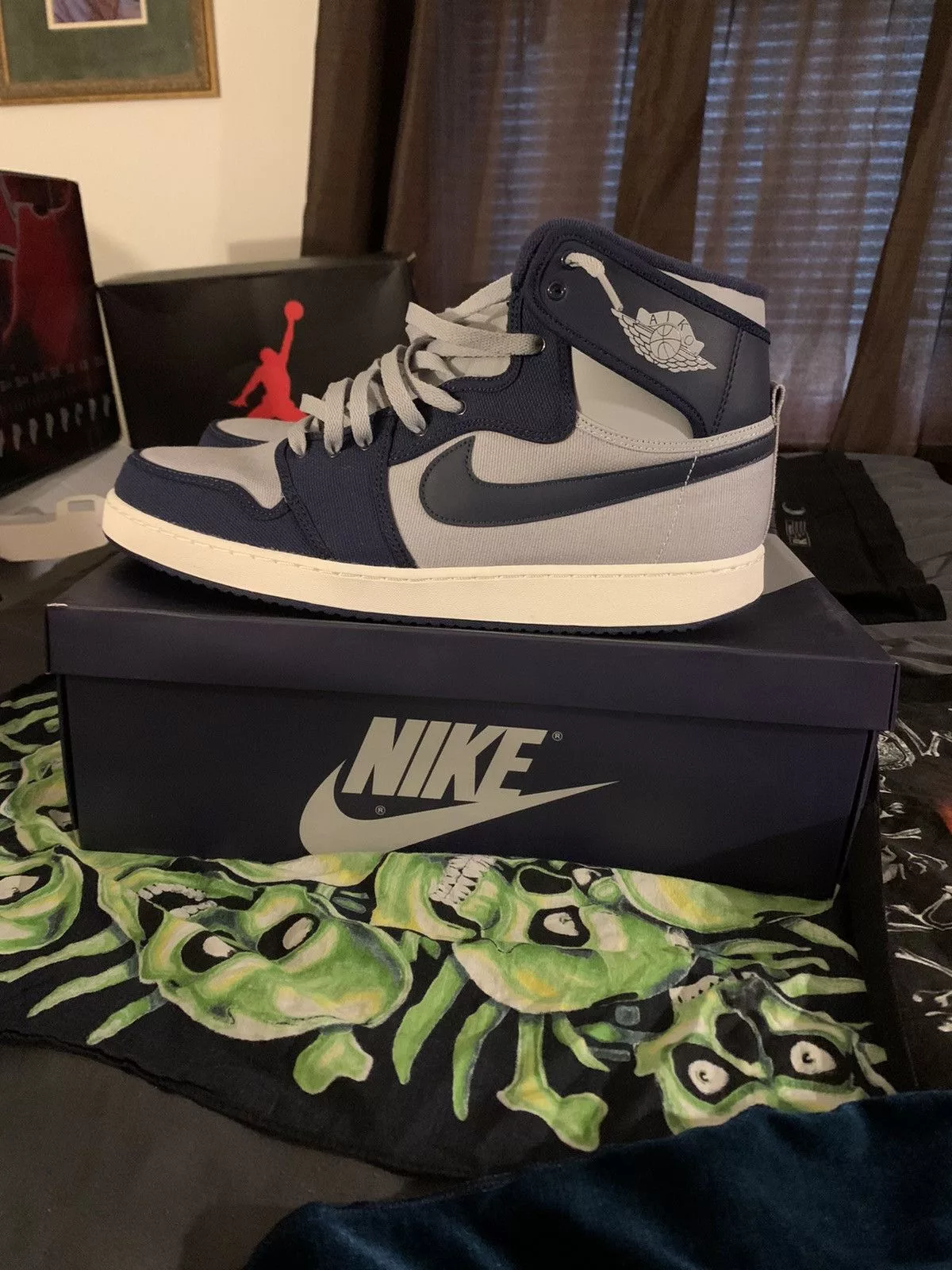 Jordan Brand Low Top Sneakers Jordan Brand × Nike Air Jordan 1 Ko High Georgetown Multi