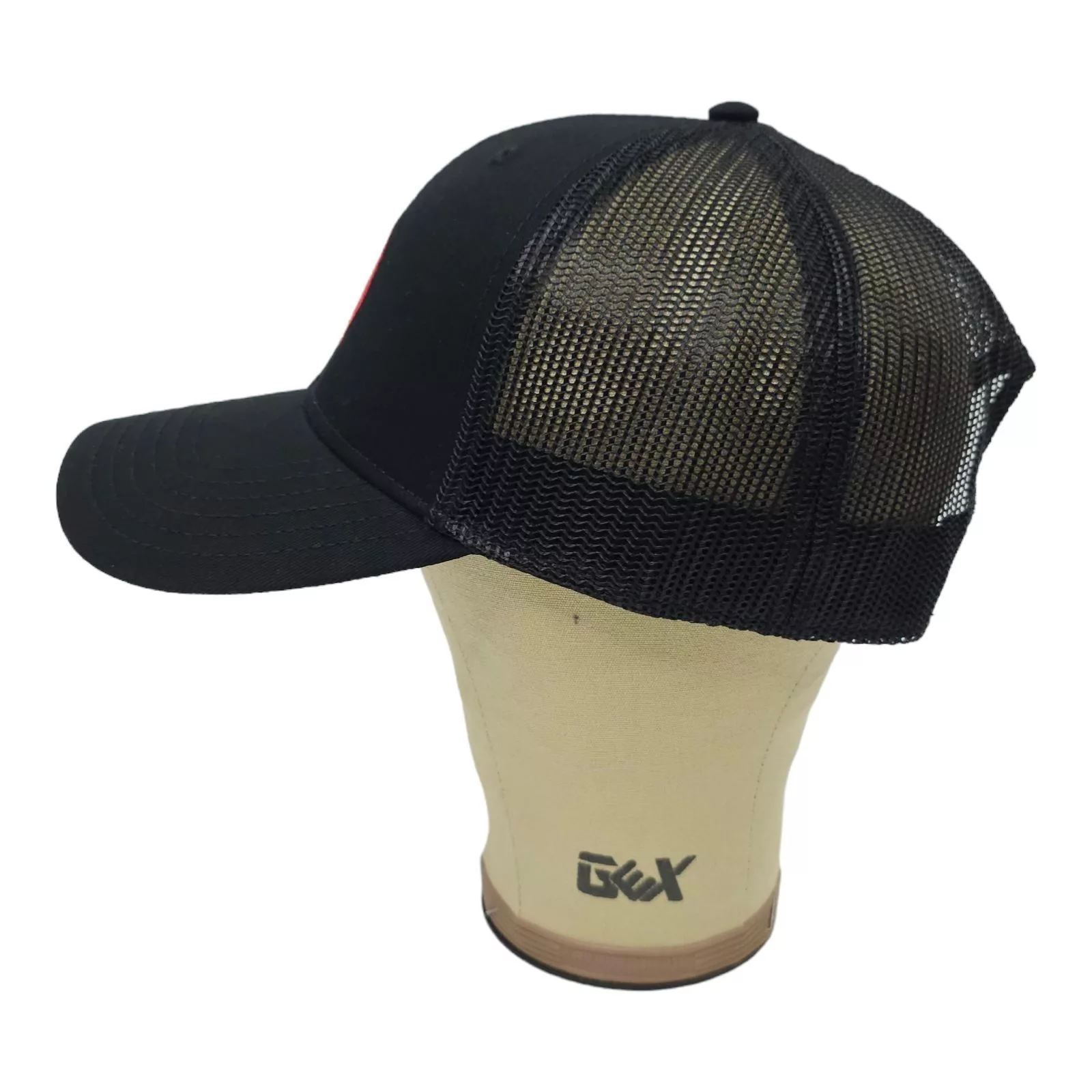 Other Hats Other Beats Dr Dre Embroidered Logo Black Mesh Trucker Snapback