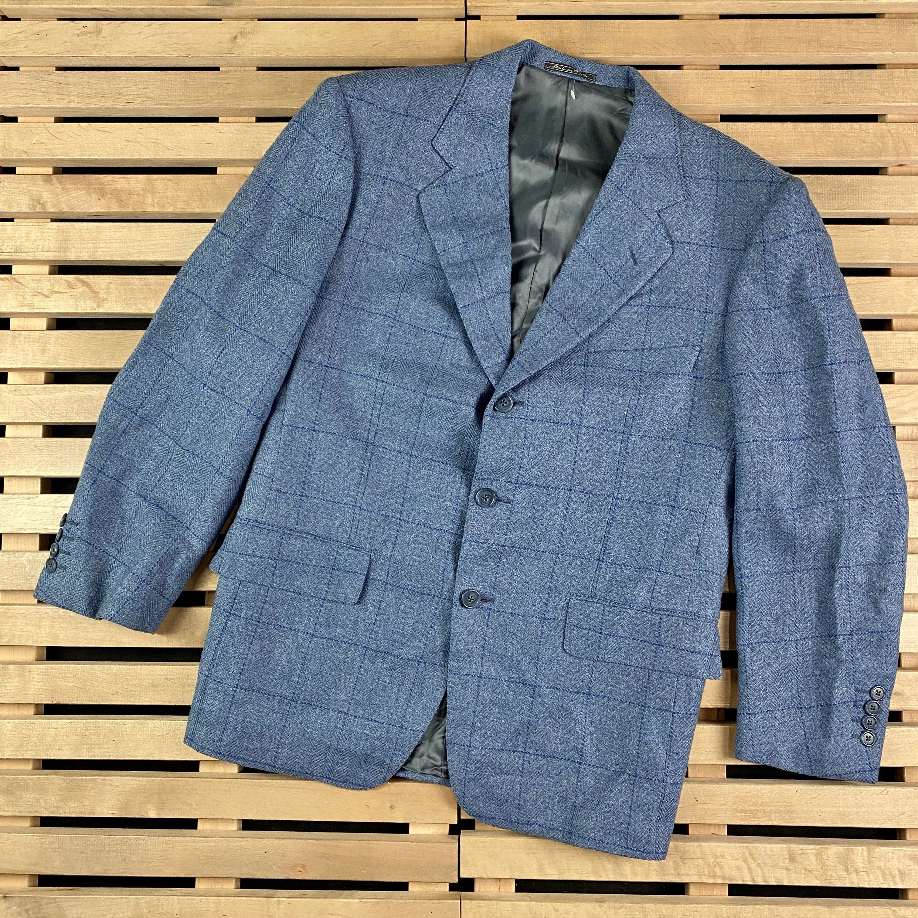Corneliani Blazers Mens Corneliani Blazer Size 24 8 C Blue Luxury