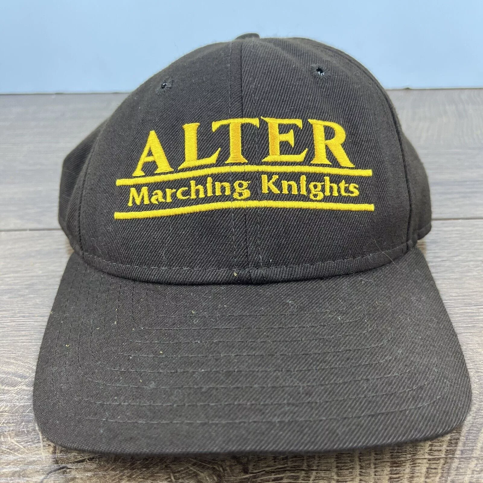 Other Hats Other Alter Marching Knights Hat Tan Brown Hat Adjustable Snapback