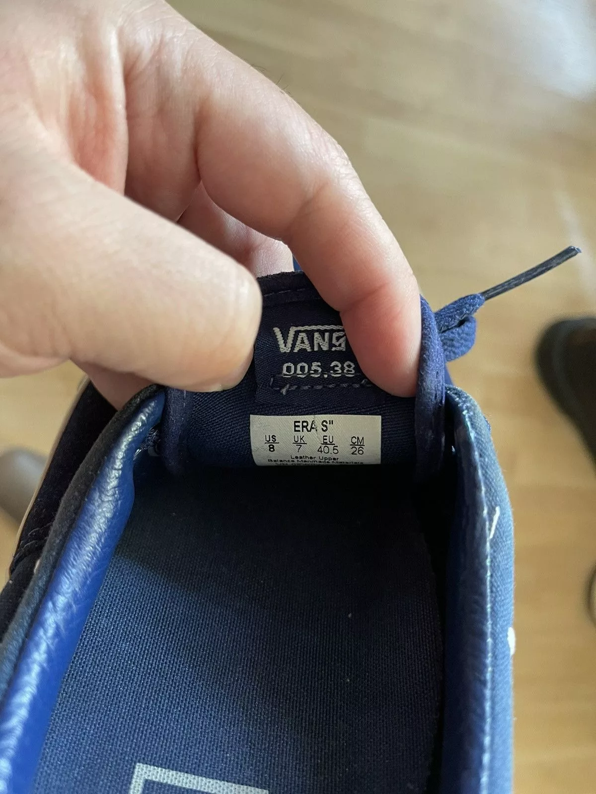 Vans Low Top Sneakers Vans × Wtaps Vans x Wtap Crossbones Blue