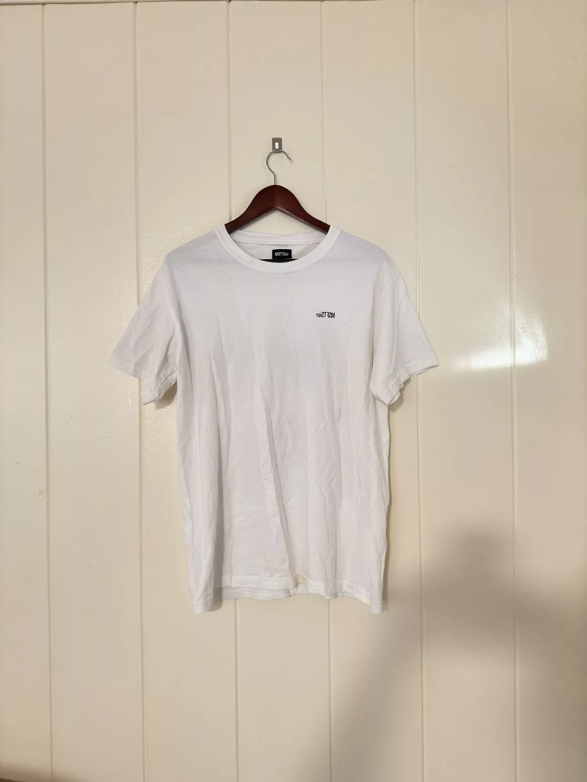 Msftsrep Short Sleeve T Shirts Msftsrep Berlin Wall Tee White