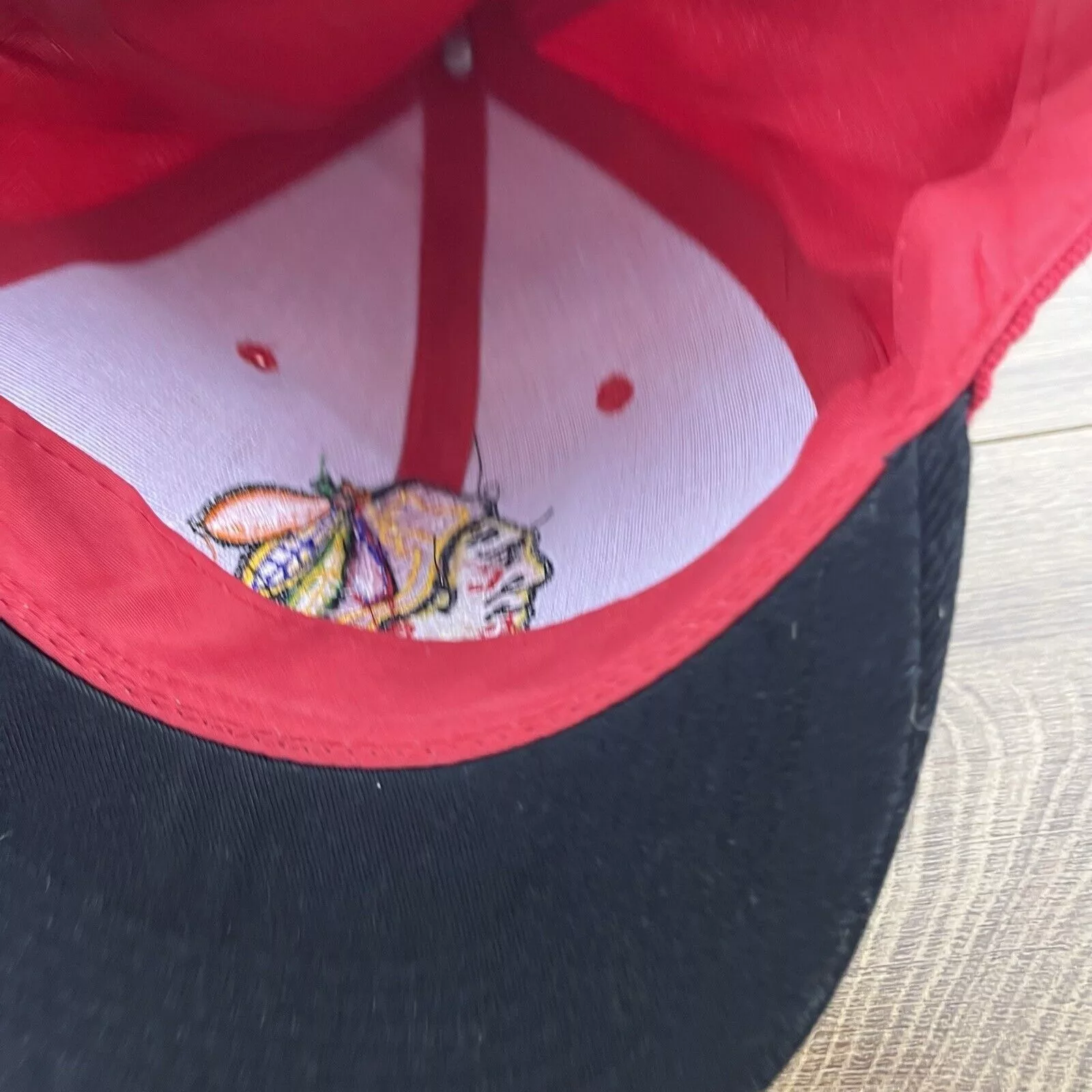 Other Hats Other Chicago Blackhawks NHL Hat Snapback Red Hat Adjustable Hat R