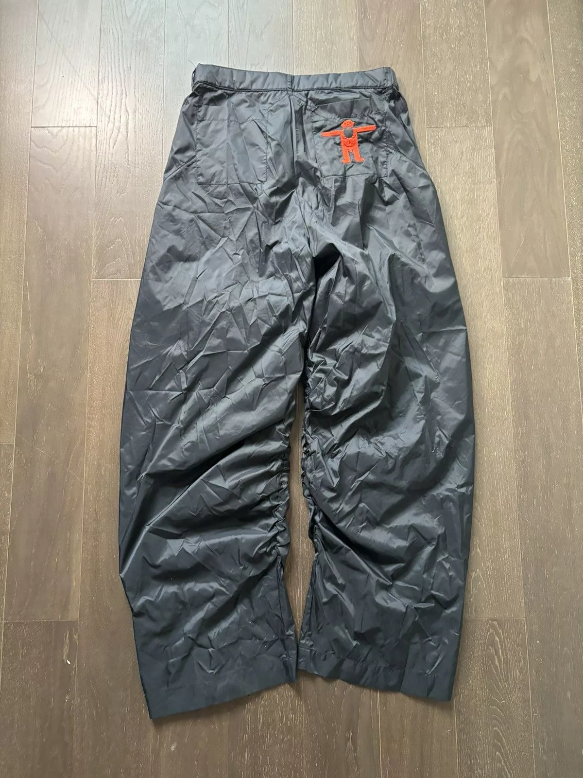 Walter Van Beirendonck Casual Pants Walter van beirendonck logo pants Black