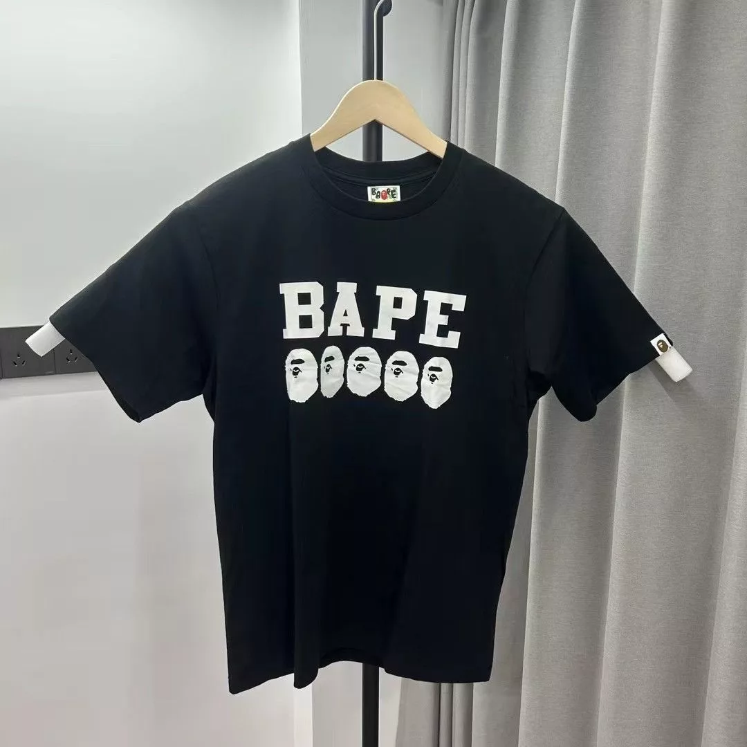 Bape Short Sleeve T Shirts BAPE LIMITED TEE Black