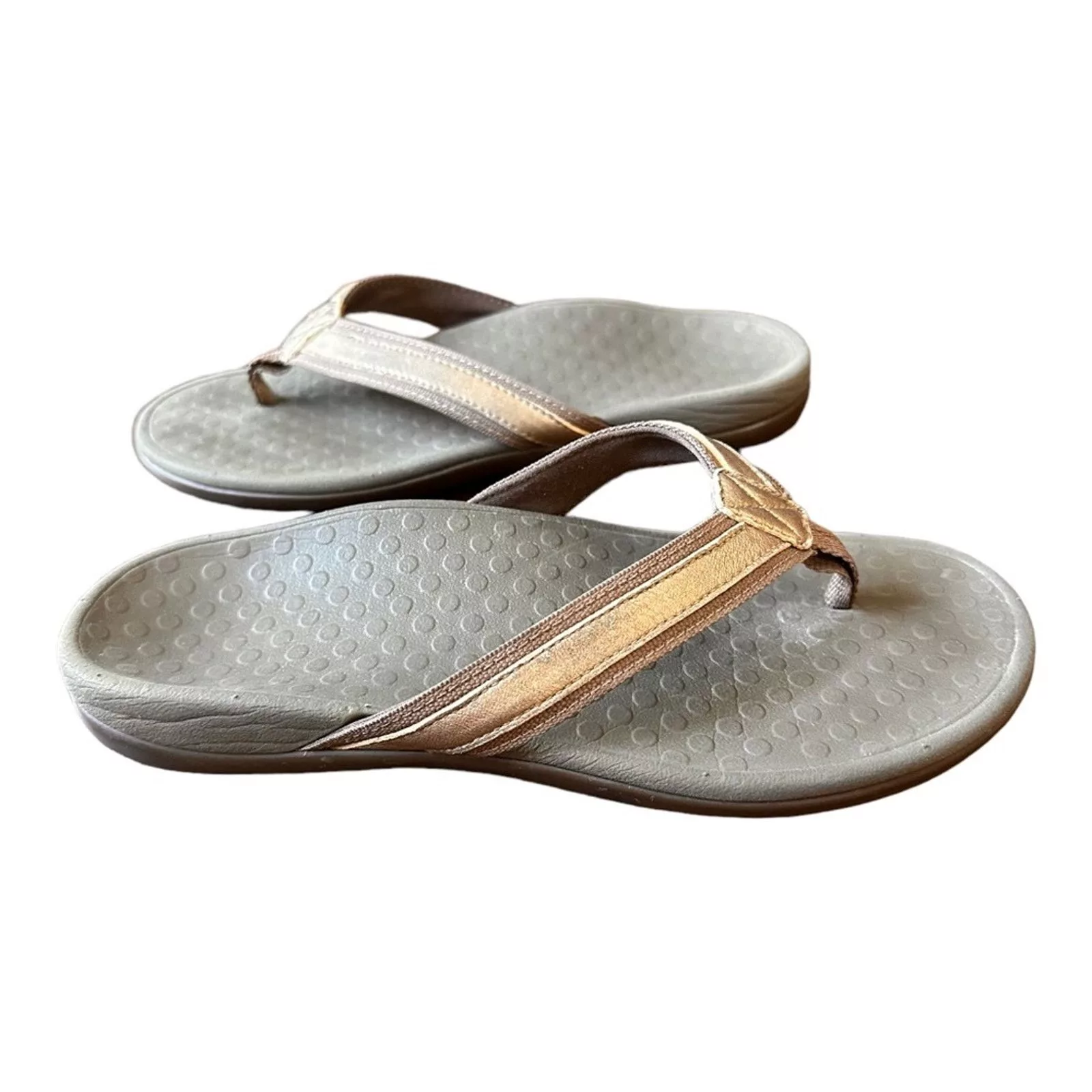 Vionic Sandals Vionic Tide II Thongs Sandals Flip Flops Size 39 US 8 Brown