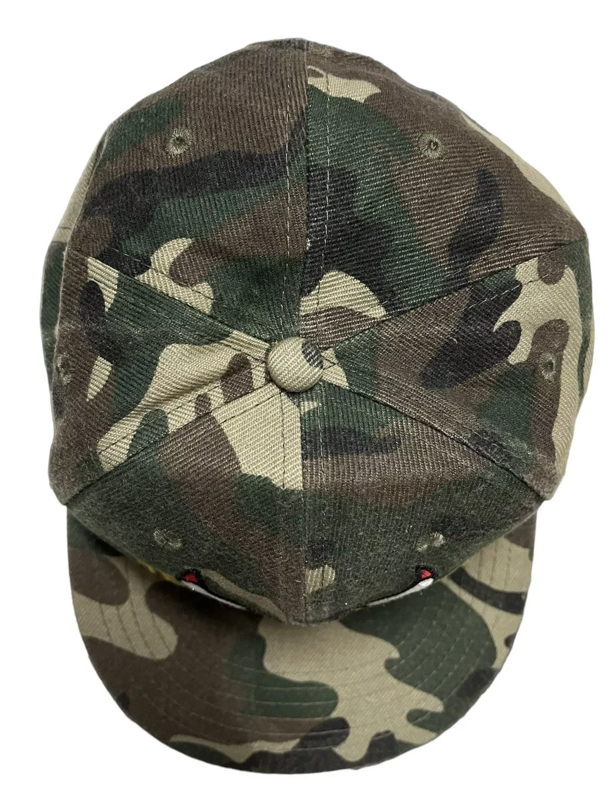 NBA Hats NBA Bulls Embroidered Logo Snapback Camo Multi