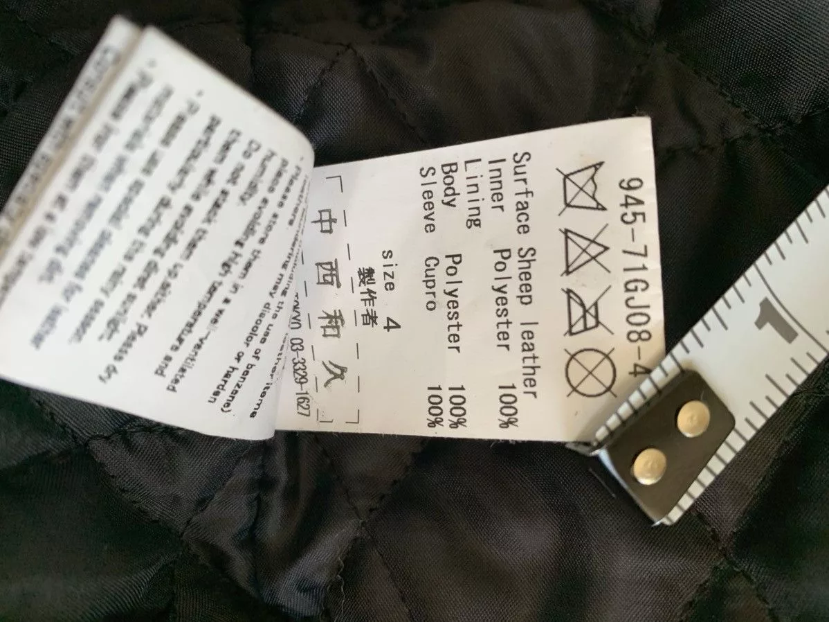 Blackmeans Leather Jackets Blackmeans Padded Sheepskin Double Rider