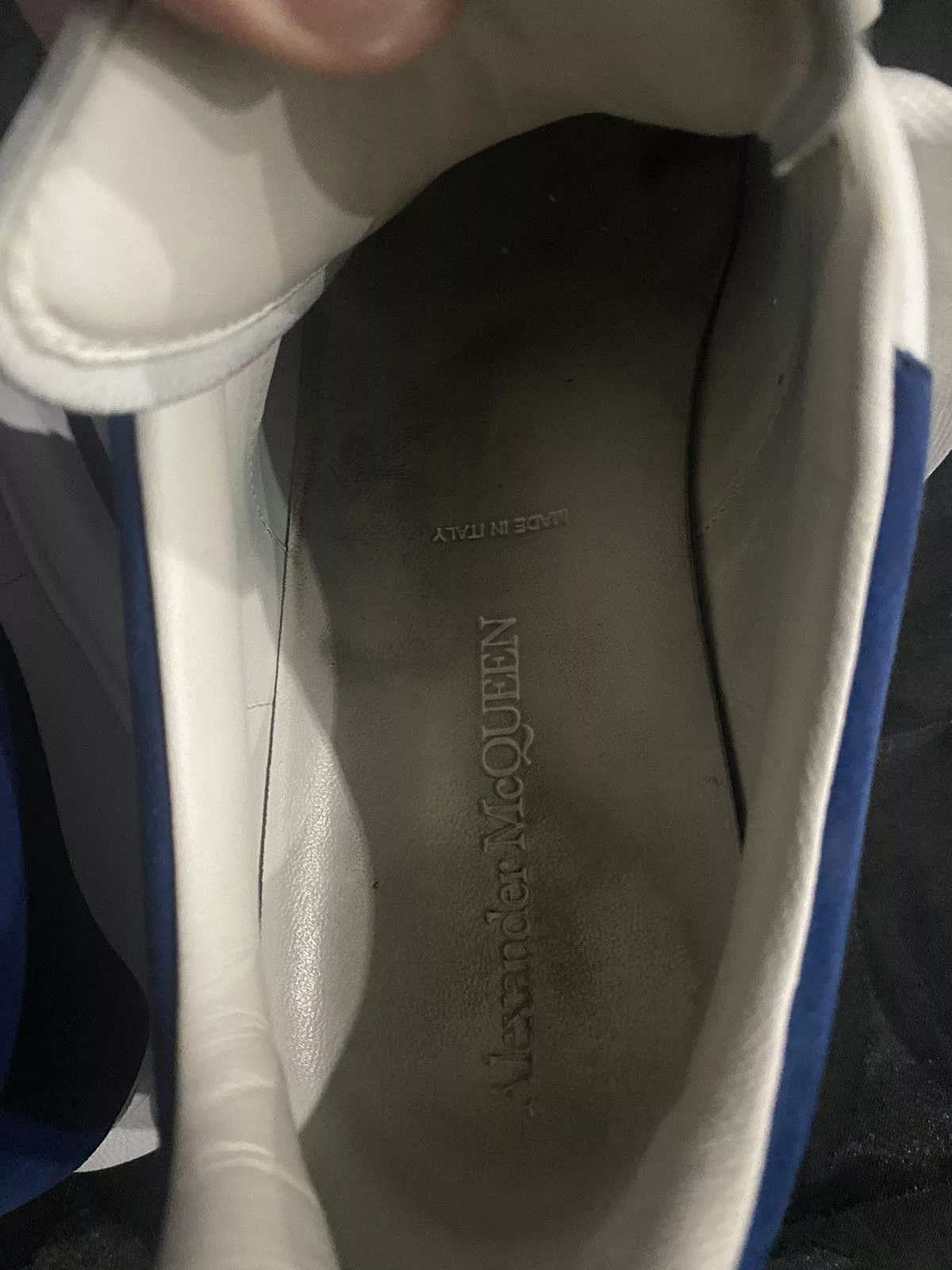 Alexander McQueen Low Top Sneakers Alexander Mcqueens White