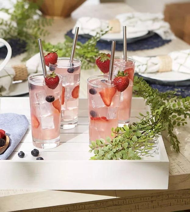 Frozen Drink Straws S/S  S/4