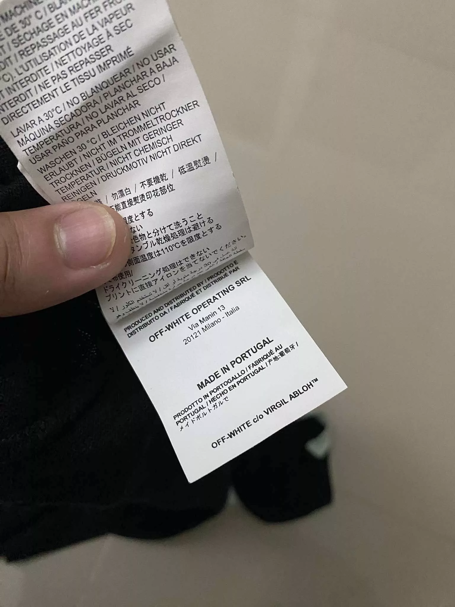 Off-White Short Sleeve T Shirts SS18 Off-White Mona Lisa Tee Black