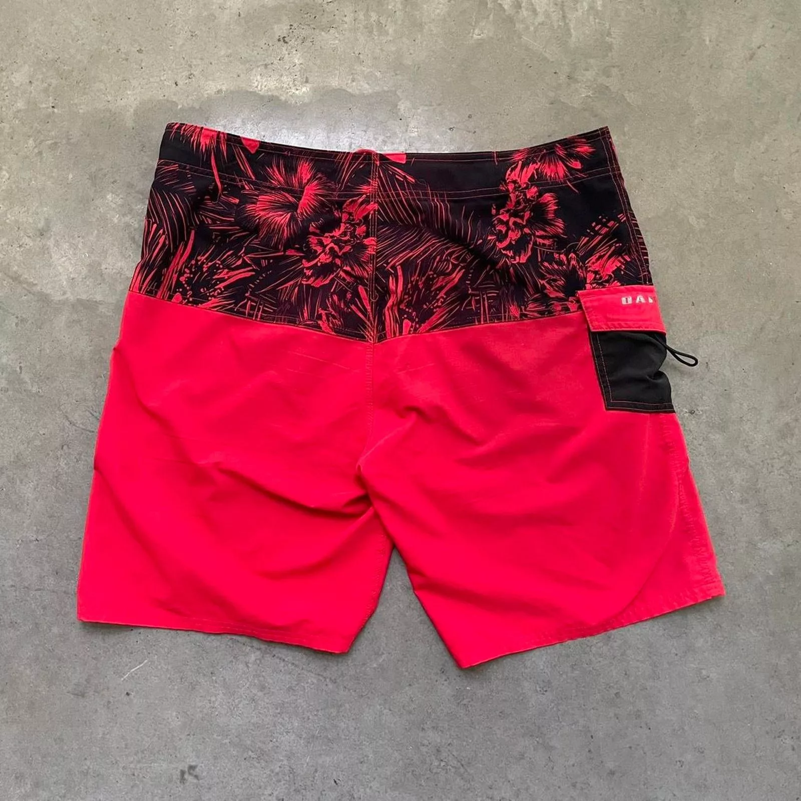 Oakley Shorts Oakley red pattern swim shorts