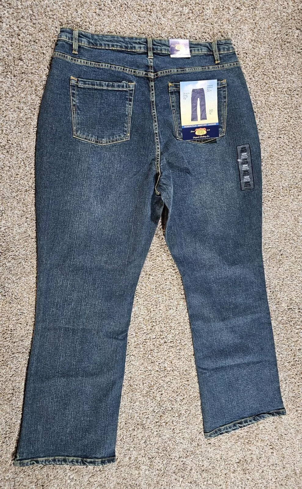 Route 66 Jeans Route 66 womens plus Average Bootcut 20A 20W NWT Blue