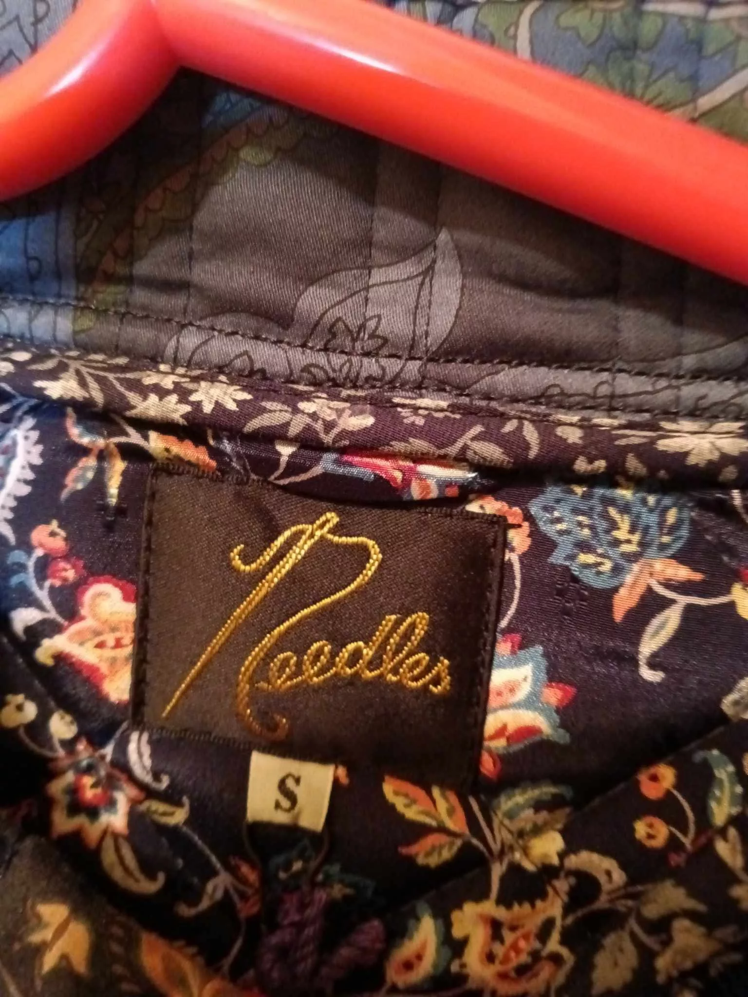 Needles Light Jackets Needles Stitch Quilt Chore Jacket Blue