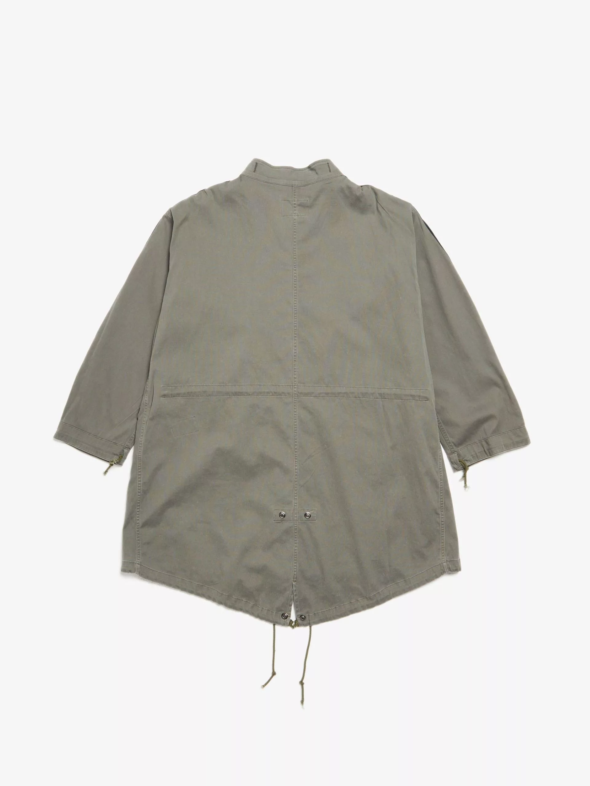 Greg Lauren Parkas Greg Lauren Khaki Fishtail Parka Brown