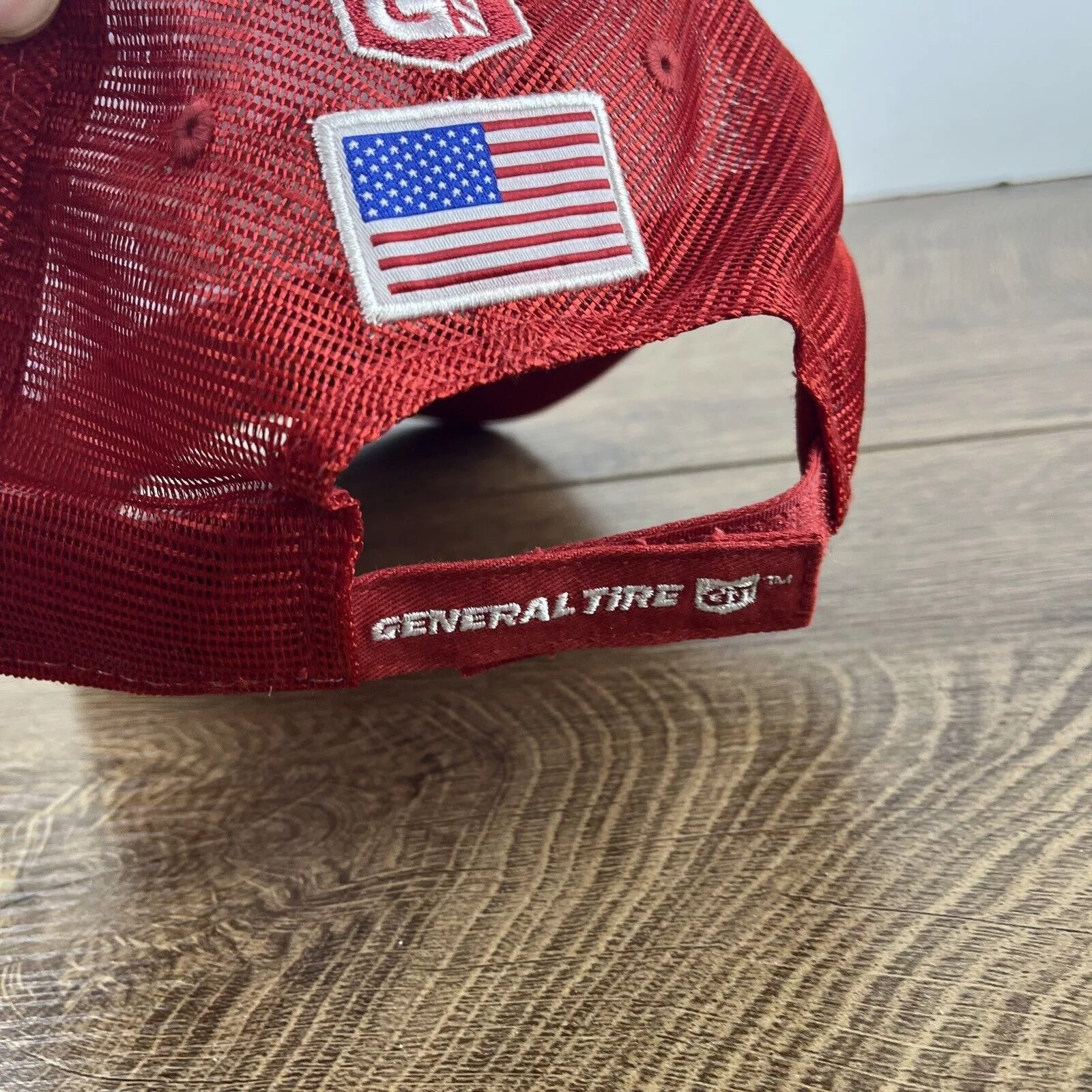 Other Hats Other General Tire Hat GT Red Hat Adjustable Adult Size Hat Red Ca