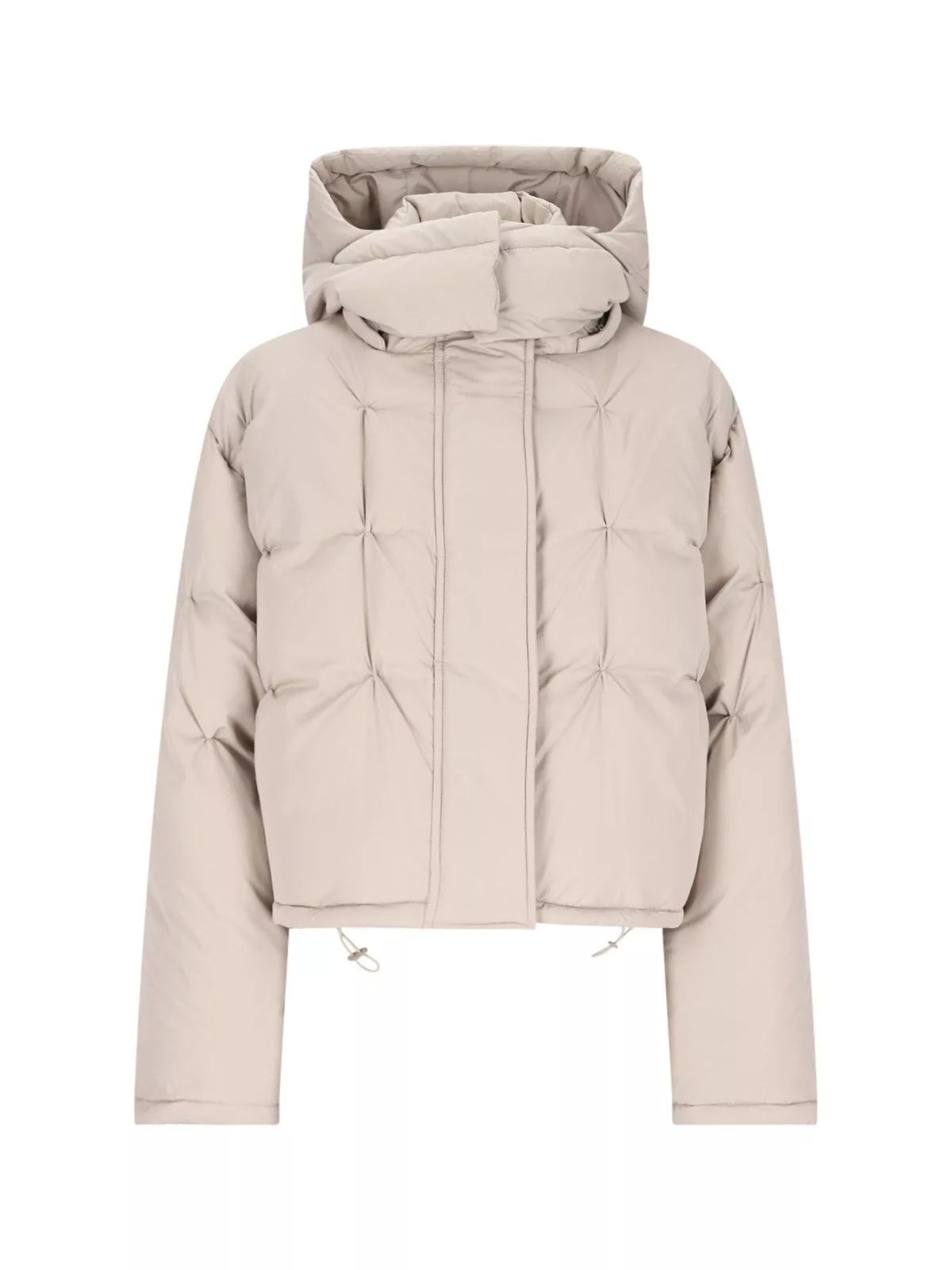 Loewe Jackets Loewe PUFFER CROPPED DOWN JACKET Beige