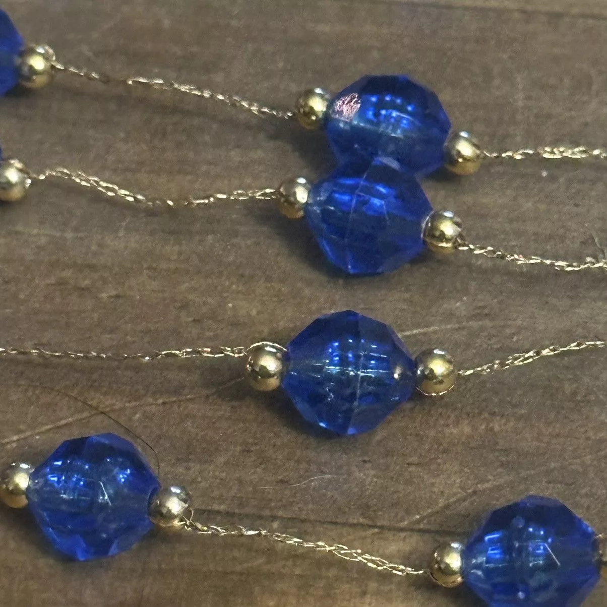 Other Necklaces Other Blue bead chain necklace