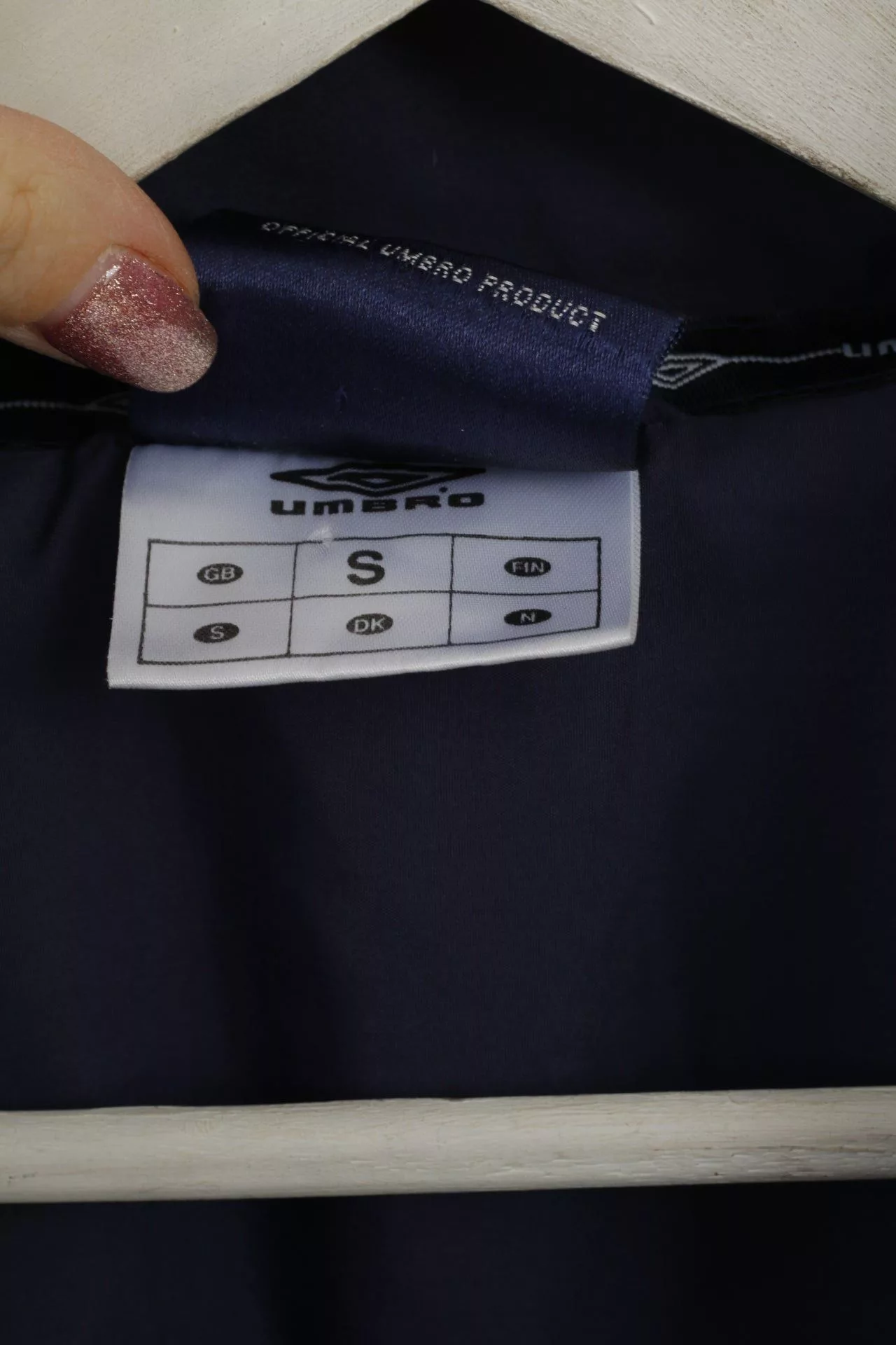 Umbro Light Jackets Umbro × Vintage Umbro Men S (M) Jacket Navy Mesh Lined Active Vintage 0214 Blue