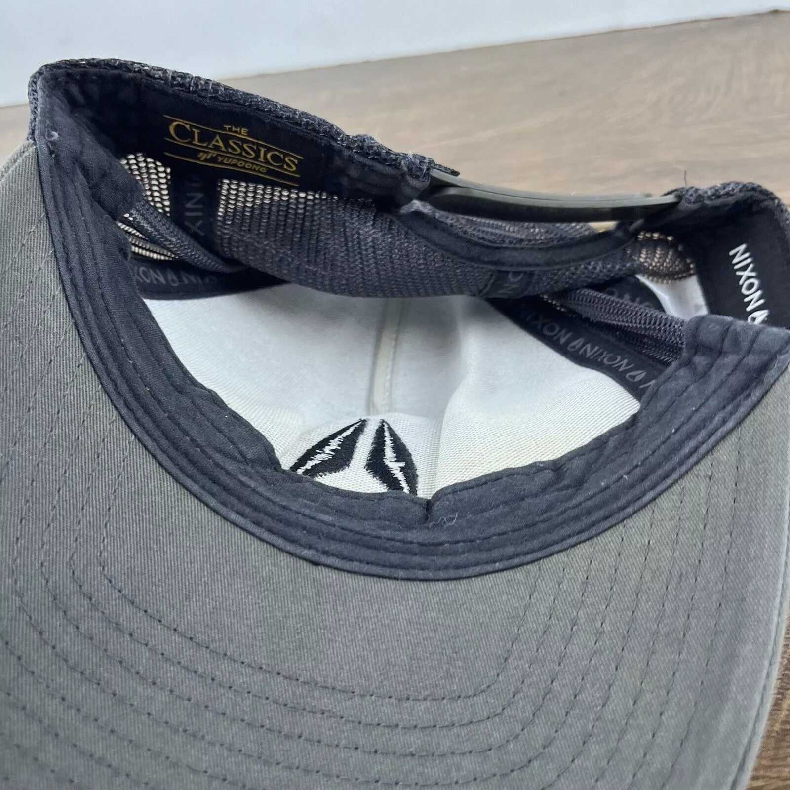 Other Hats Other Noxin Hat Gray Cap Adjustable Hat Gray Adult Fit Hat