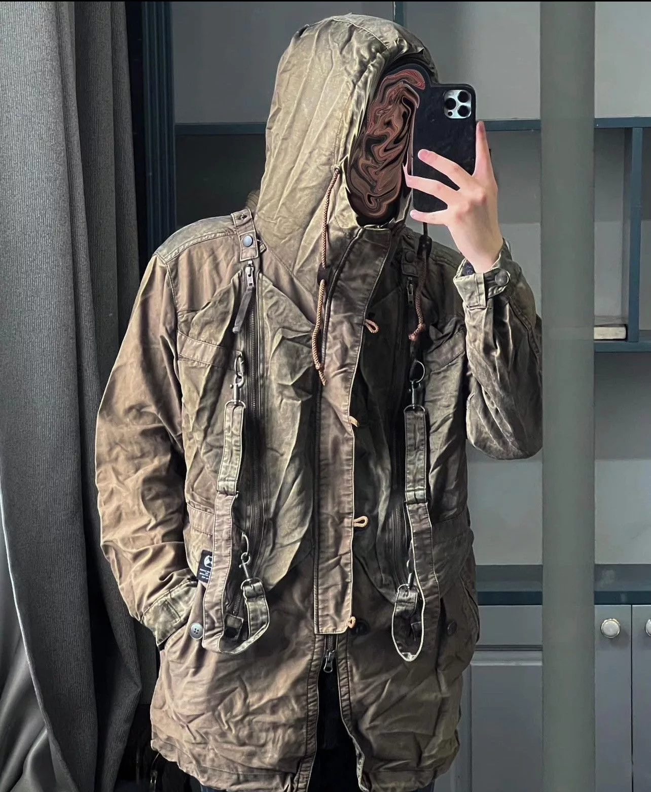 Final Home Parkas Final Home Military Parka Brown