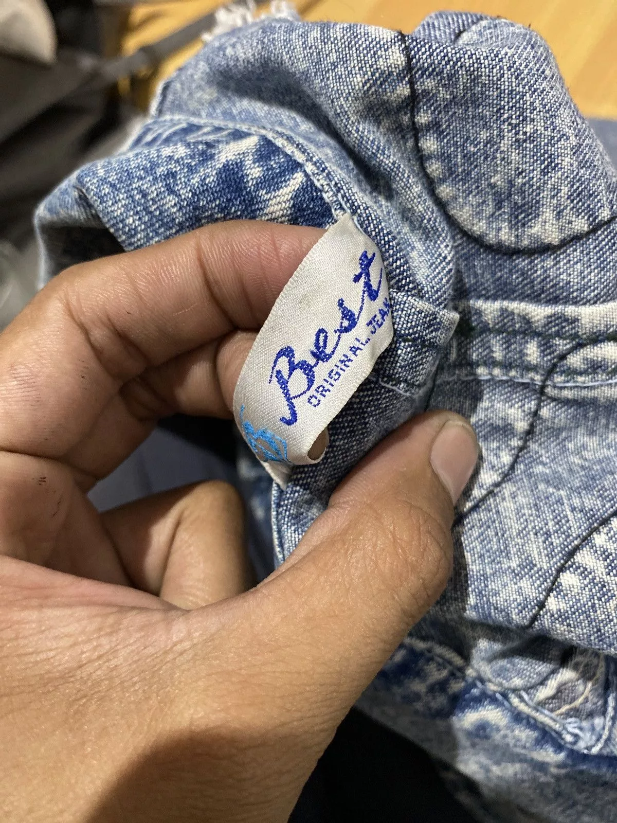 If Six Was Nine Denim Jackets If Six Was Nine × Le Grande Bleu (L.G.B.) × Vintage Best denim archive jacket like LgB style Blue