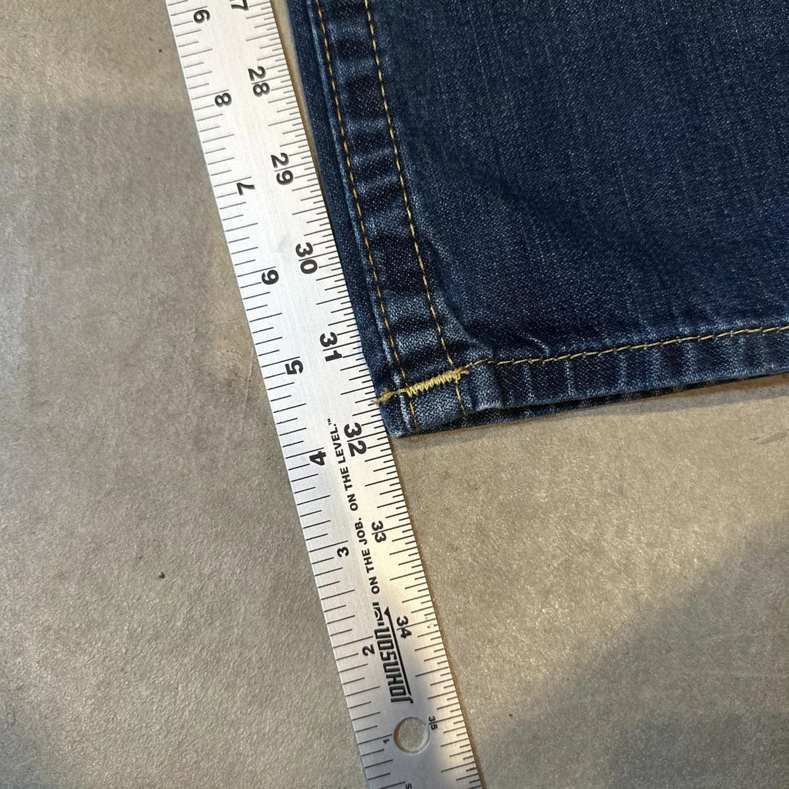 Y2K True Religion Denim Blue Slim Jeans Size 31x32