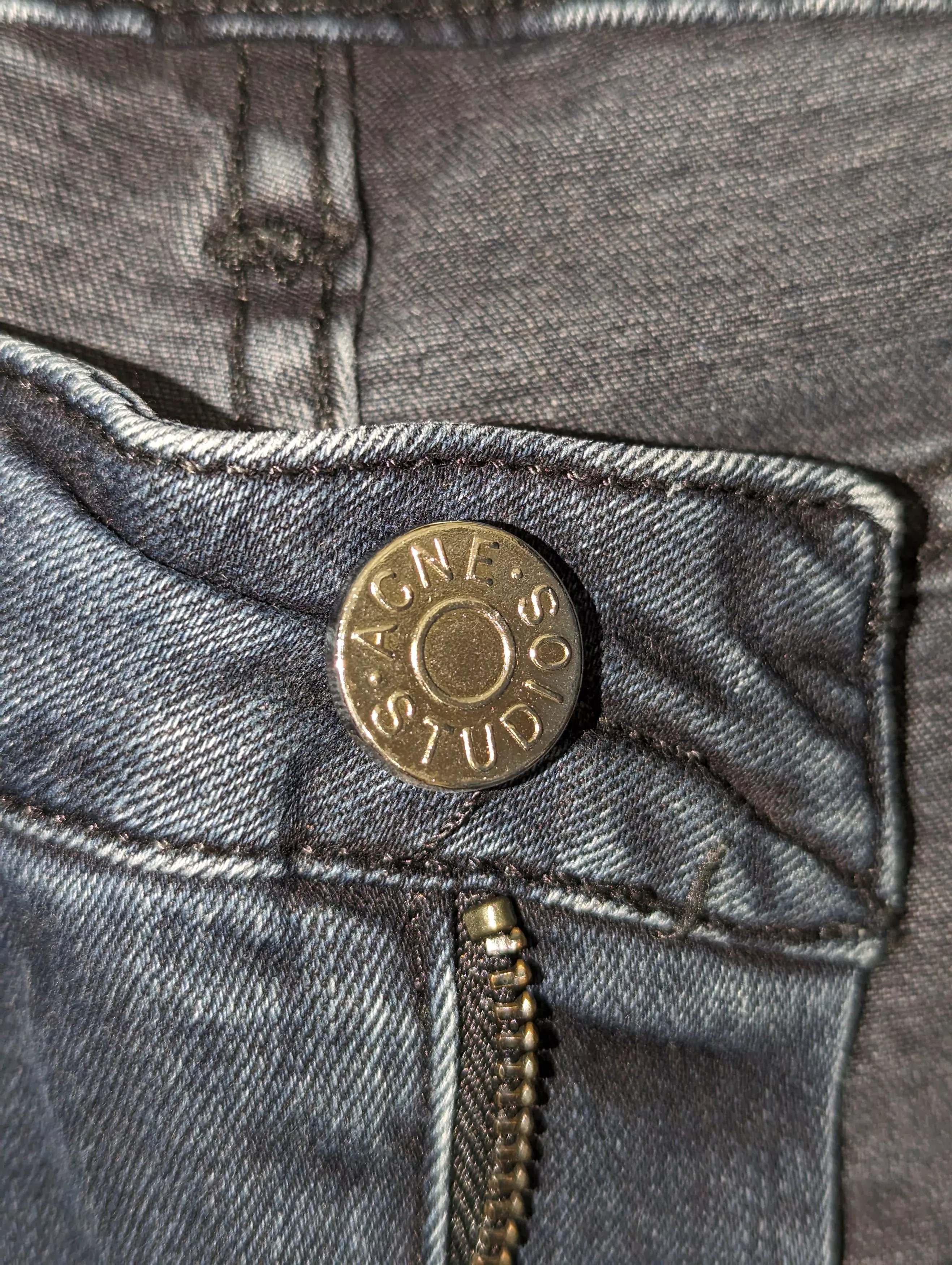 Acne Studios Jeans Acne studios skin 5 deep Blue